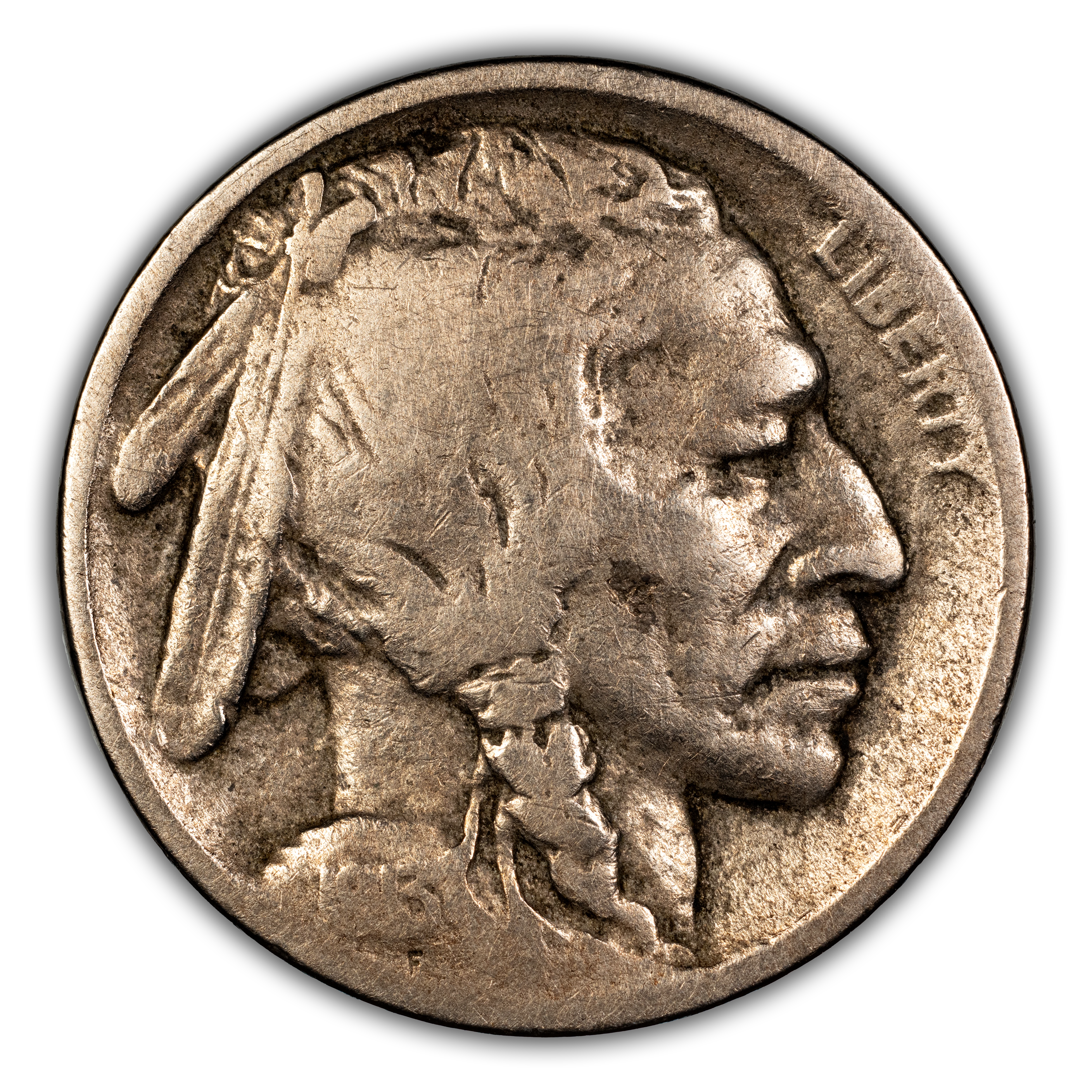 1913-S 5c Buffalo, Type 2 MS thumbnail 4