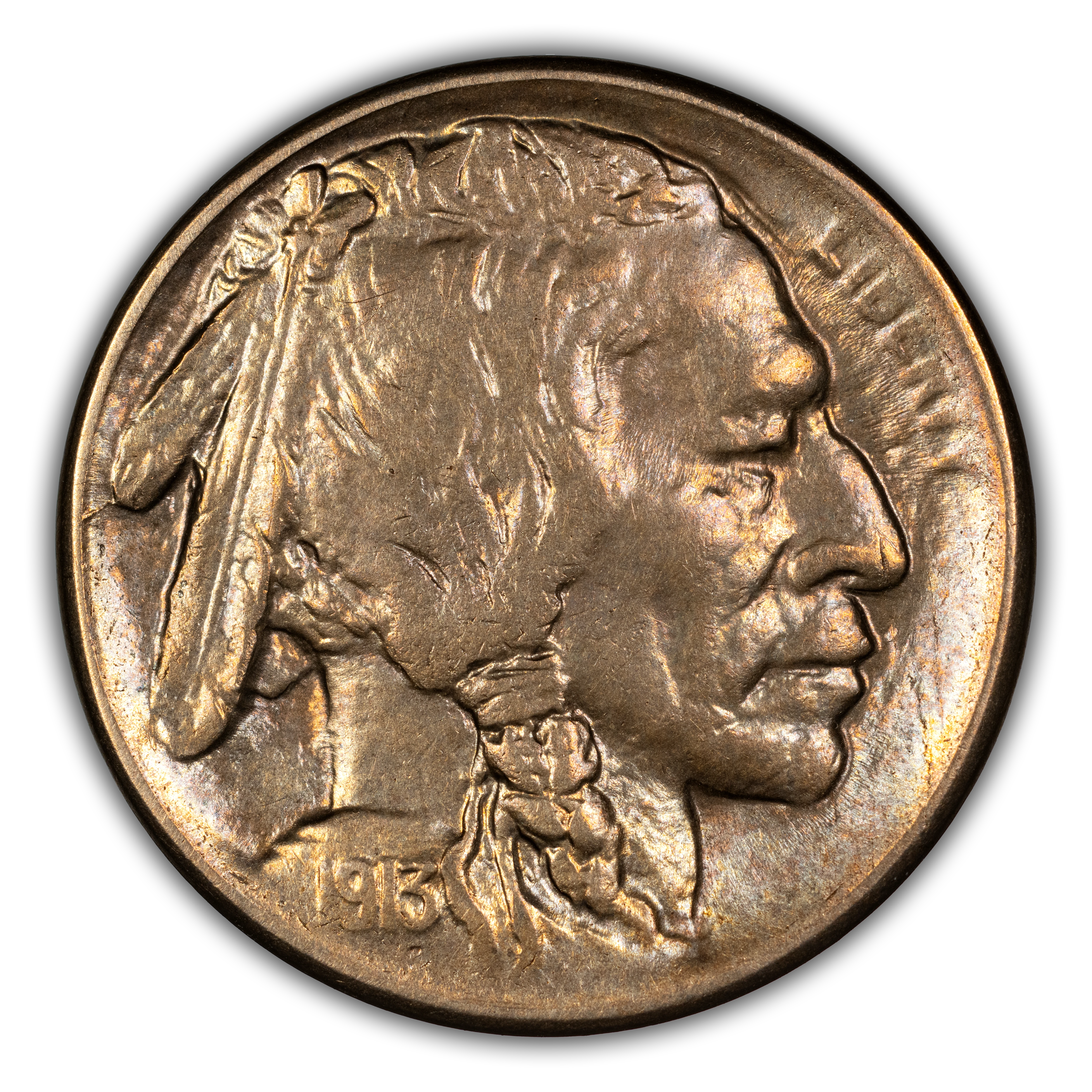 1913-S 5c Buffalo, Type 1 MS thumbnail 4