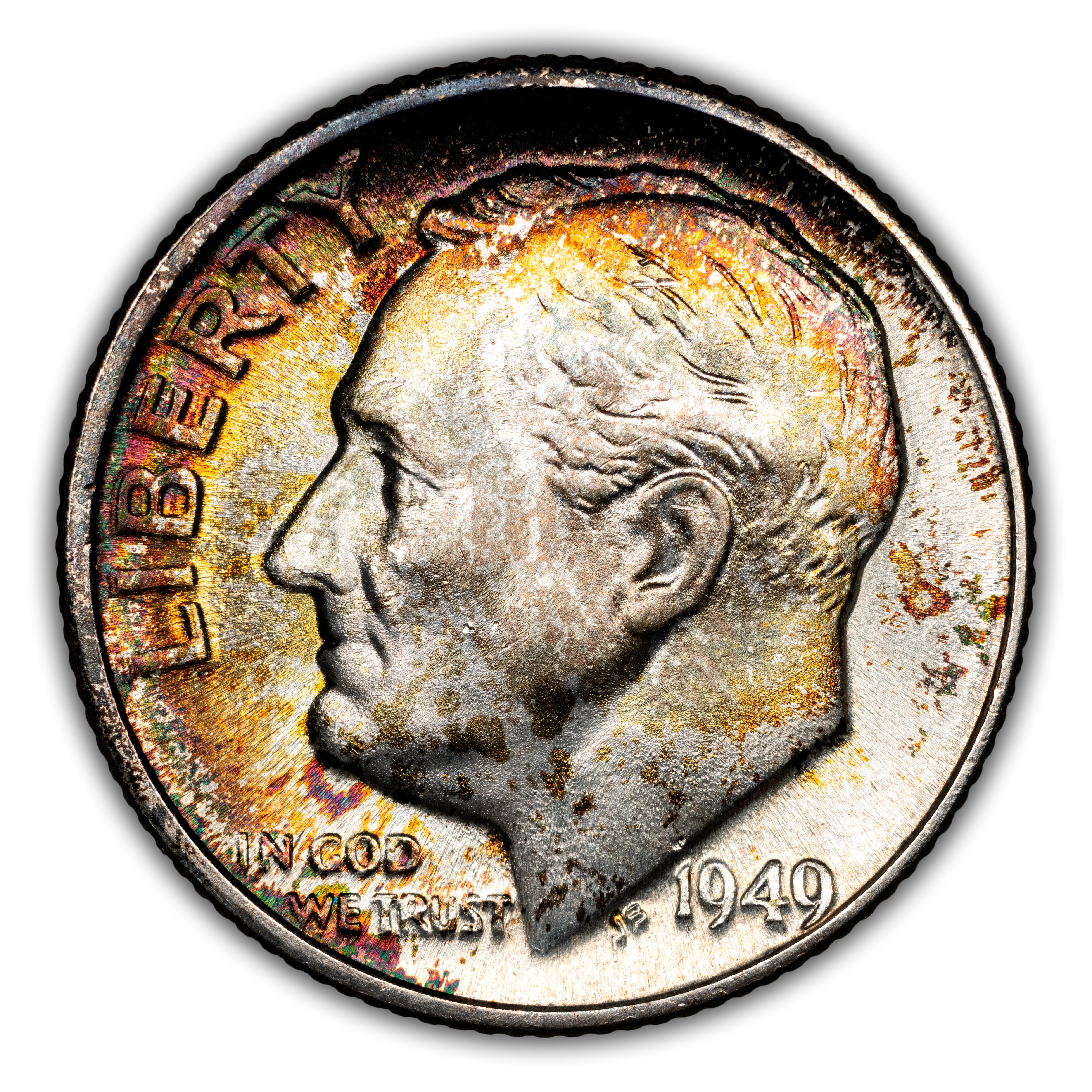 1949-D 10c MS thumbnail 3