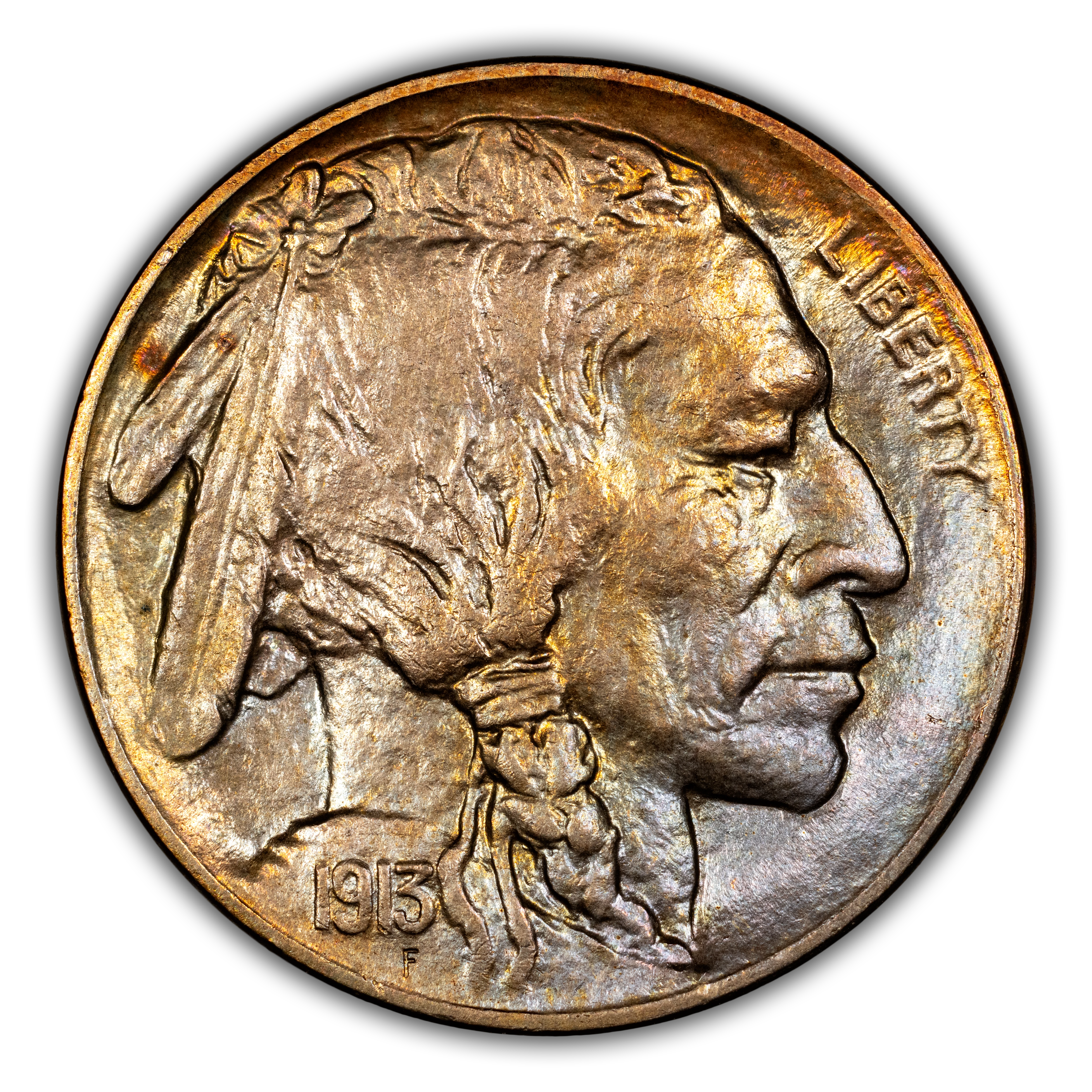 1913-D 5c Buffalo, Type 1 MS thumbnail 7