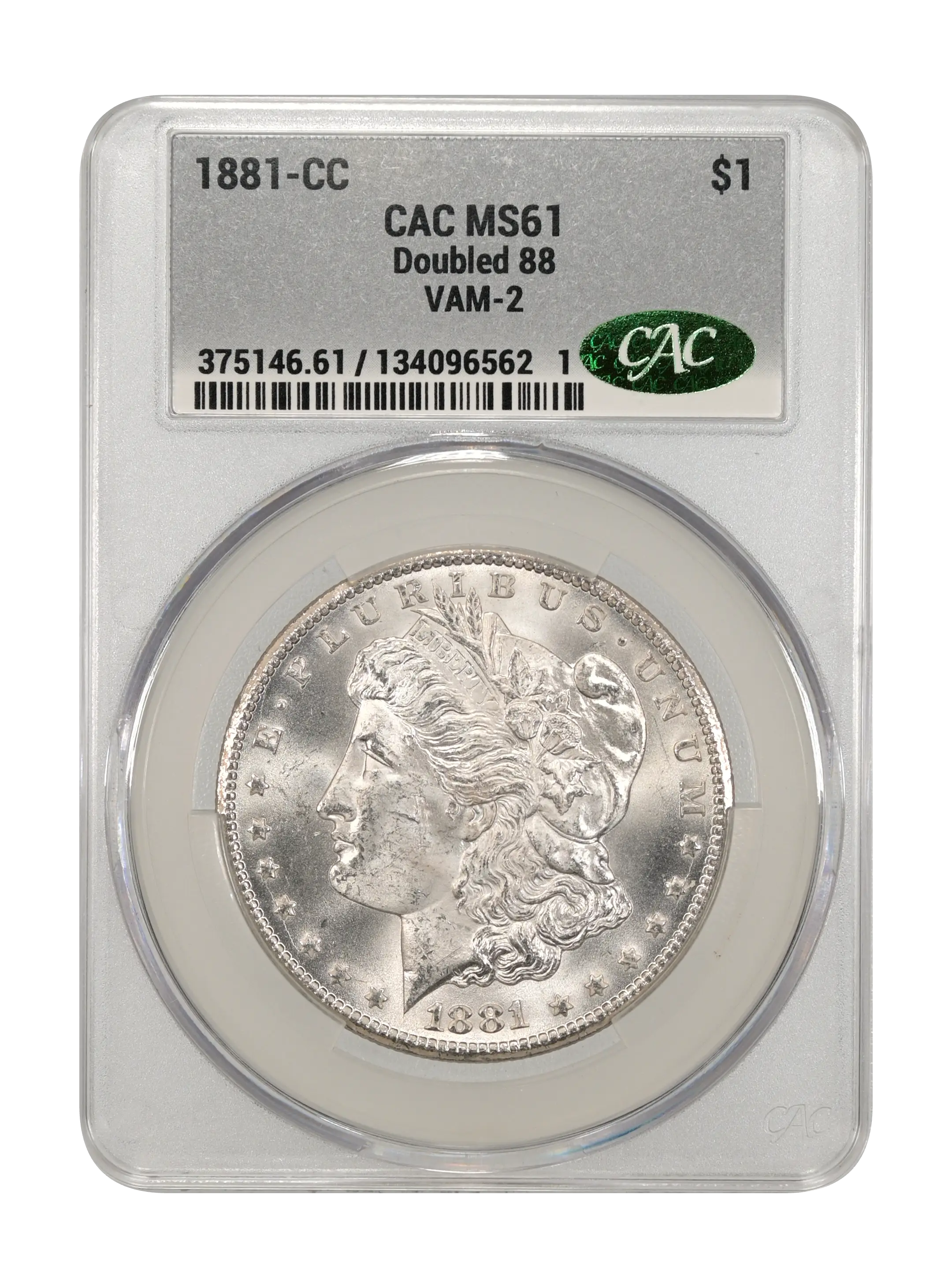 1881-CC $1  Doubled 88, VAM-2 MS thumbnail 9