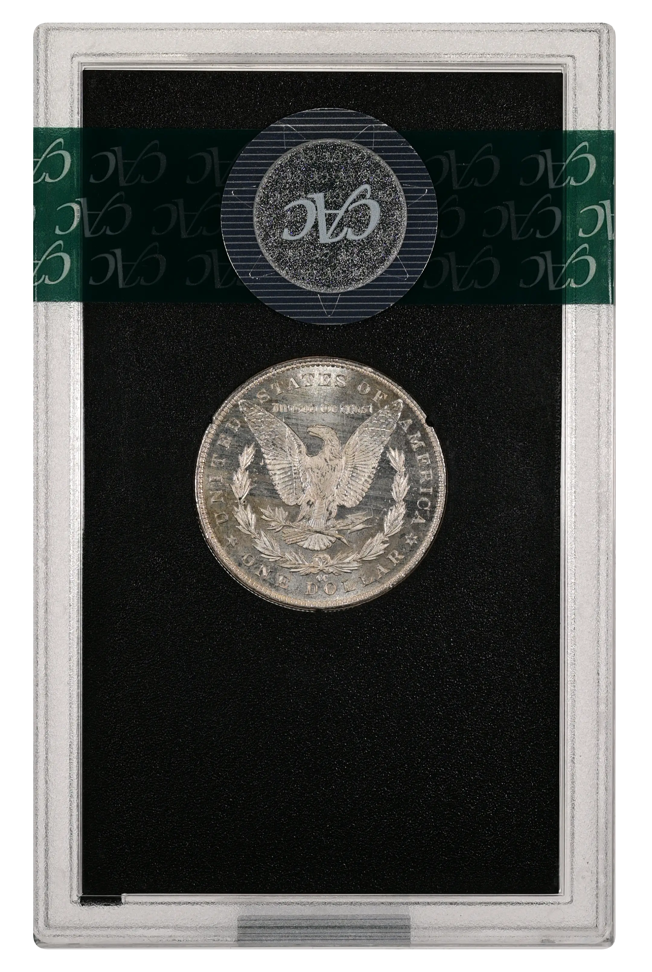 1883-CC $1  GSA Hoard, Doubled Date, Clashed Die, VAM-8A MS PL thumbnail 4