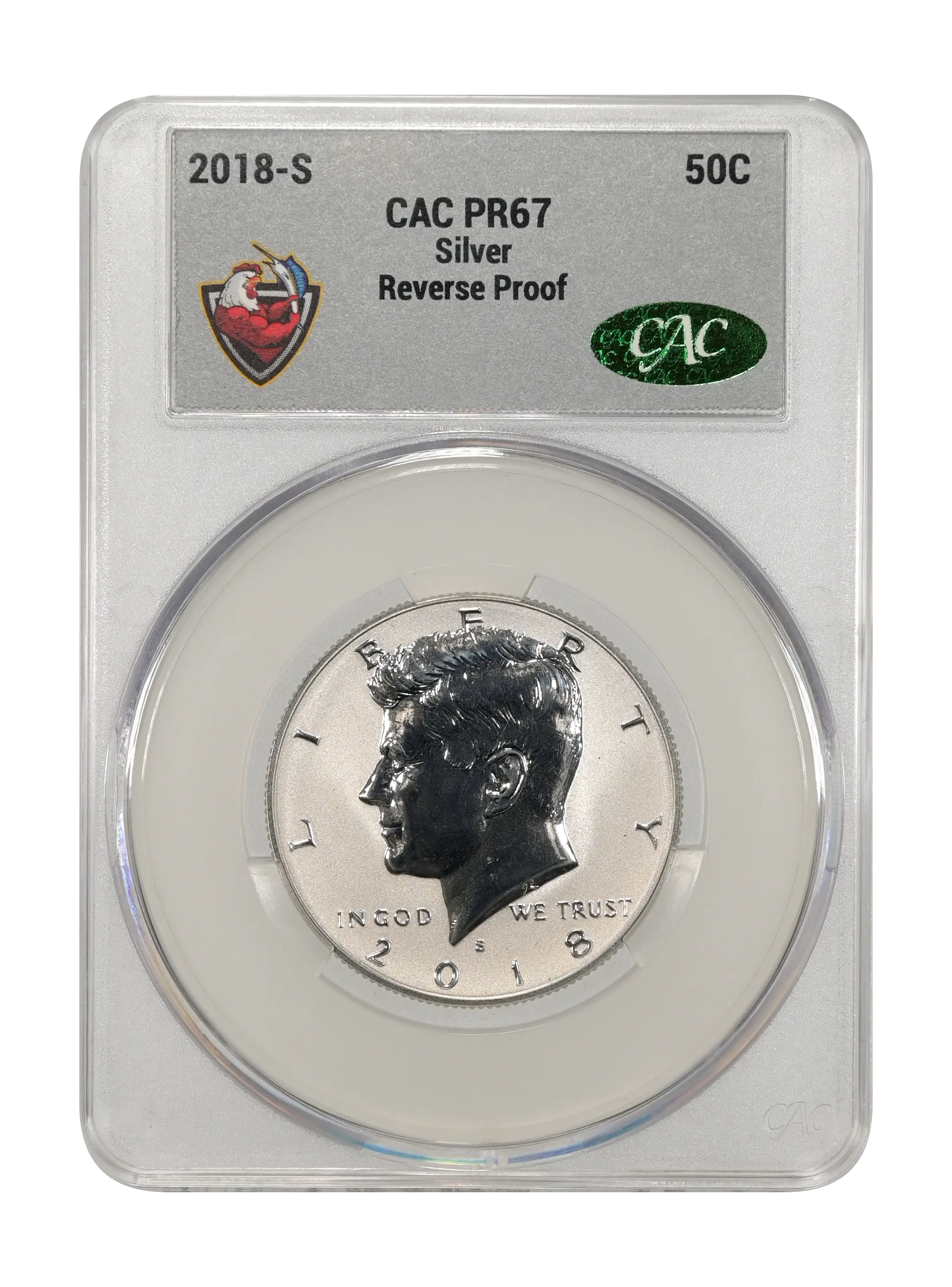 2018-S 50c Silver, Reverse Proof PR thumbnail 18