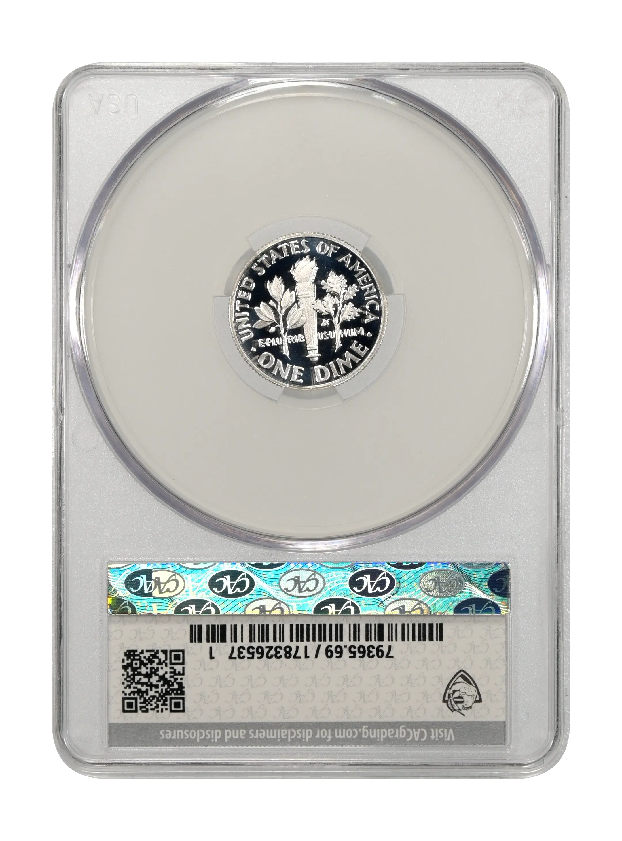 2018-S 10c Silver PR DCAM thumbnail 11