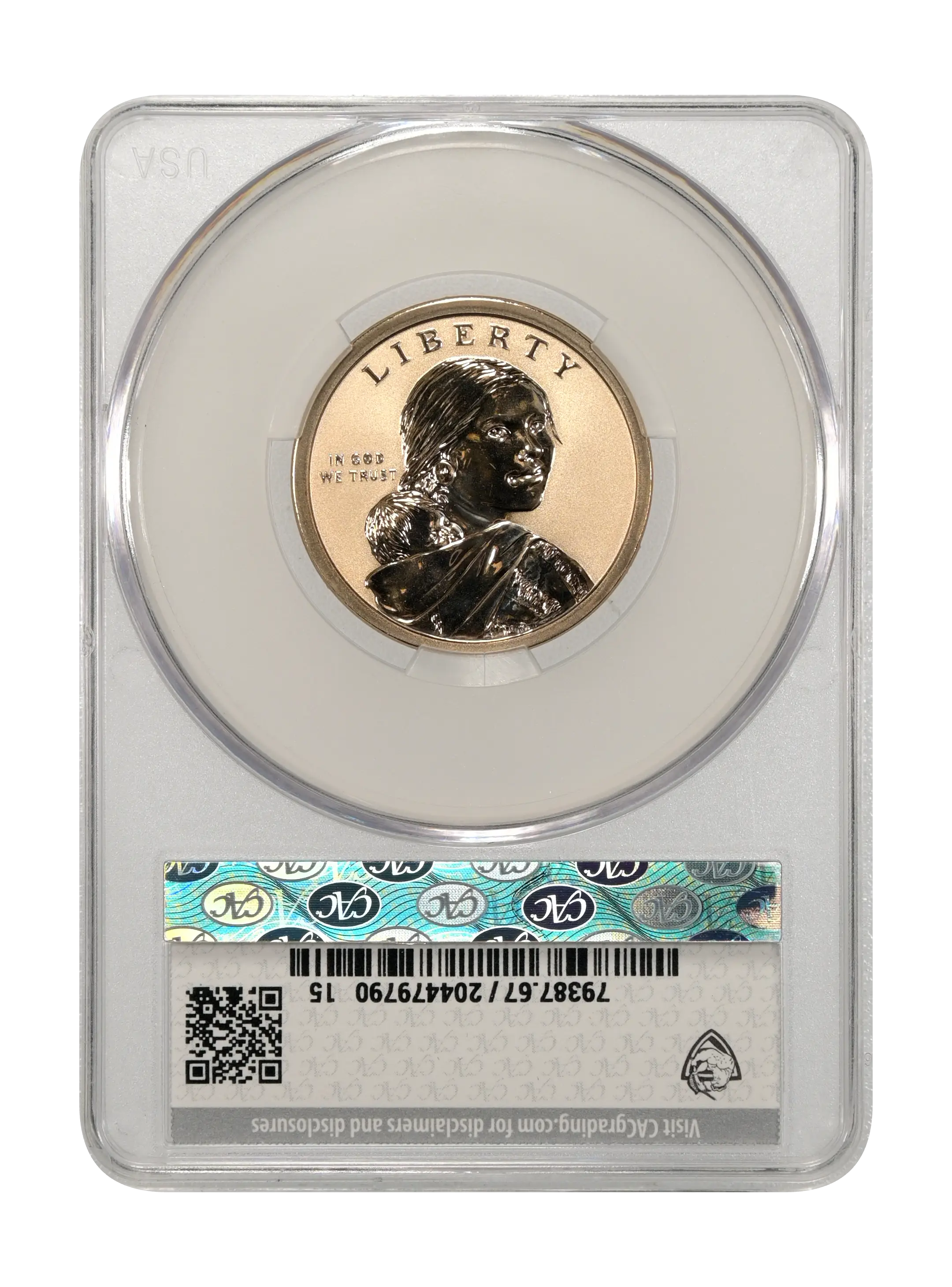 2018-S $1  Native American, Jim Thorpe, Reverse Proof PR thumbnail 14