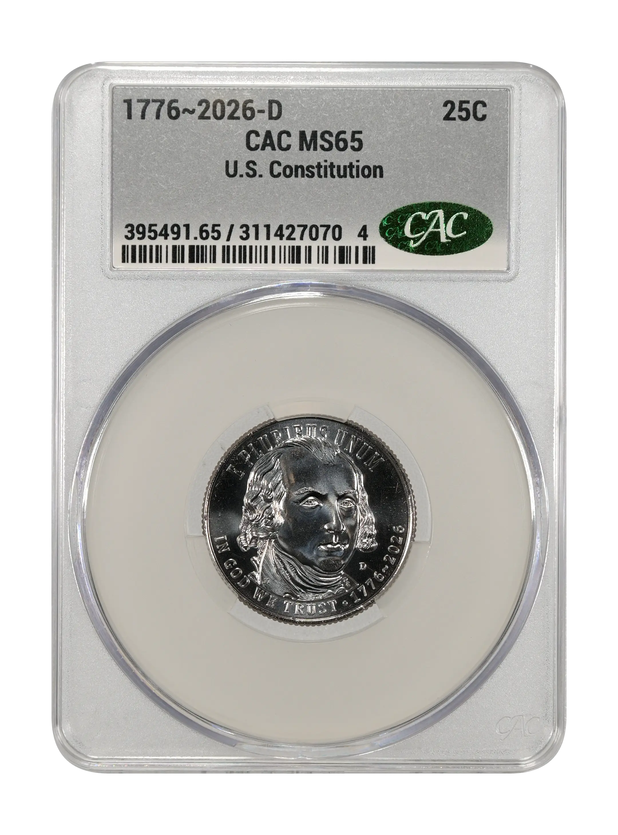 1776~2026-D 25c U.S. Constitution MS thumbnail 6