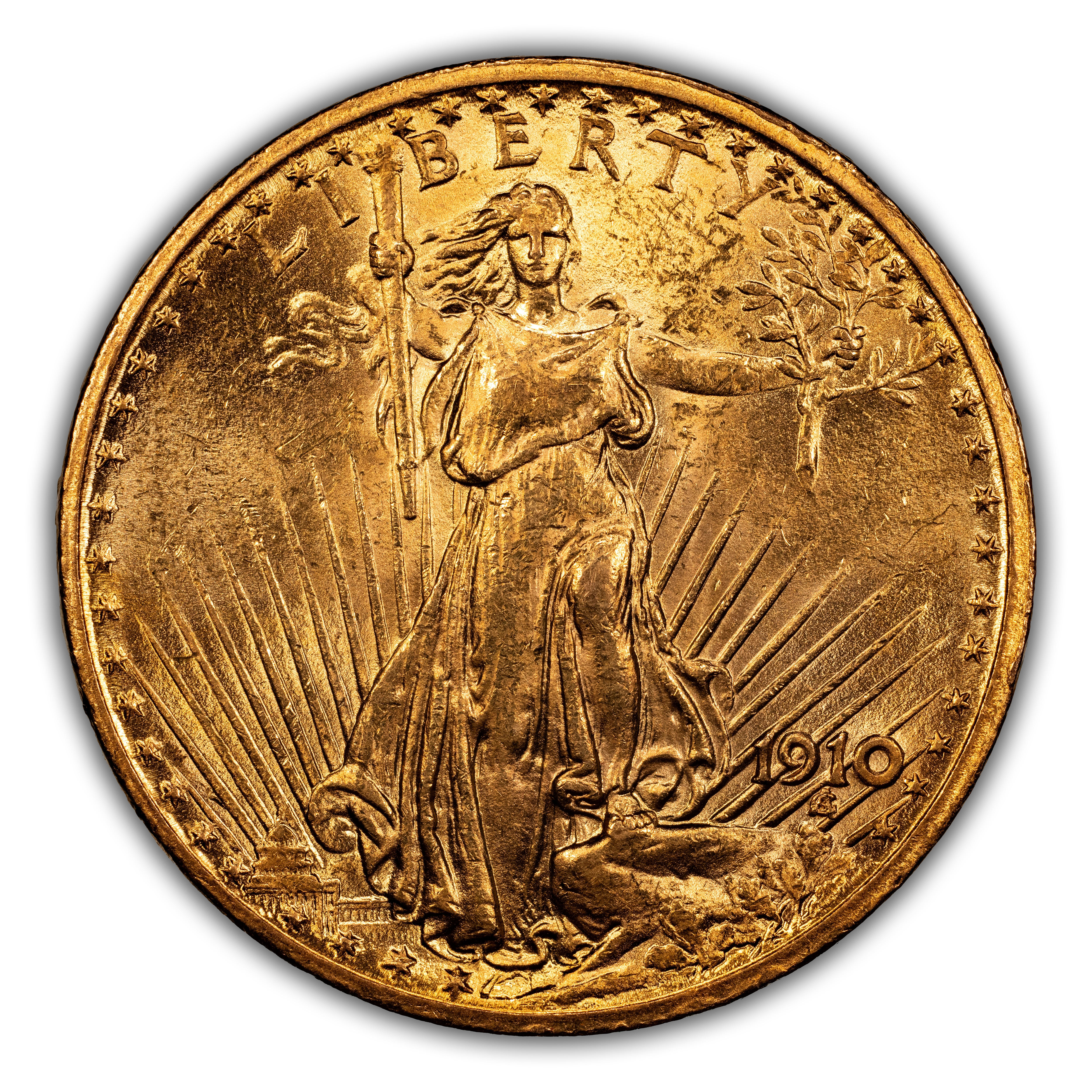 1910 $20 MS
