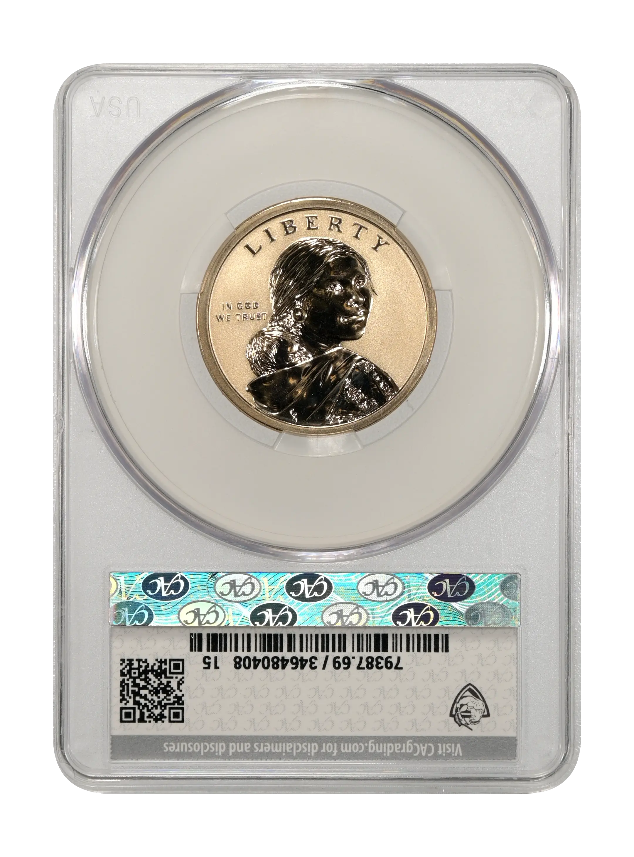 2018-S $1  Native American, Jim Thorpe, Reverse Proof PR thumbnail 15