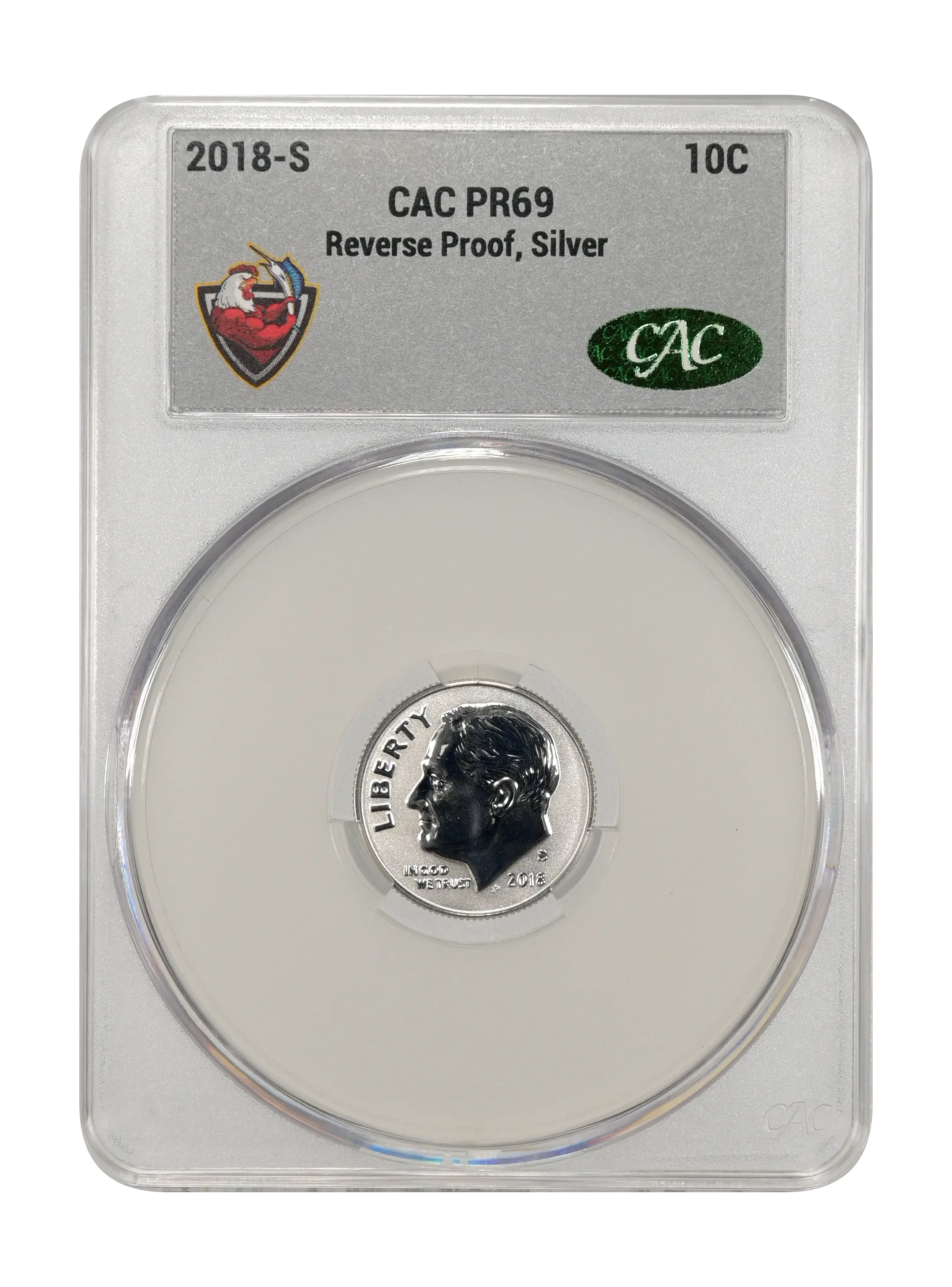2018-S 10c Reverse Proof, Silver PR thumbnail 6