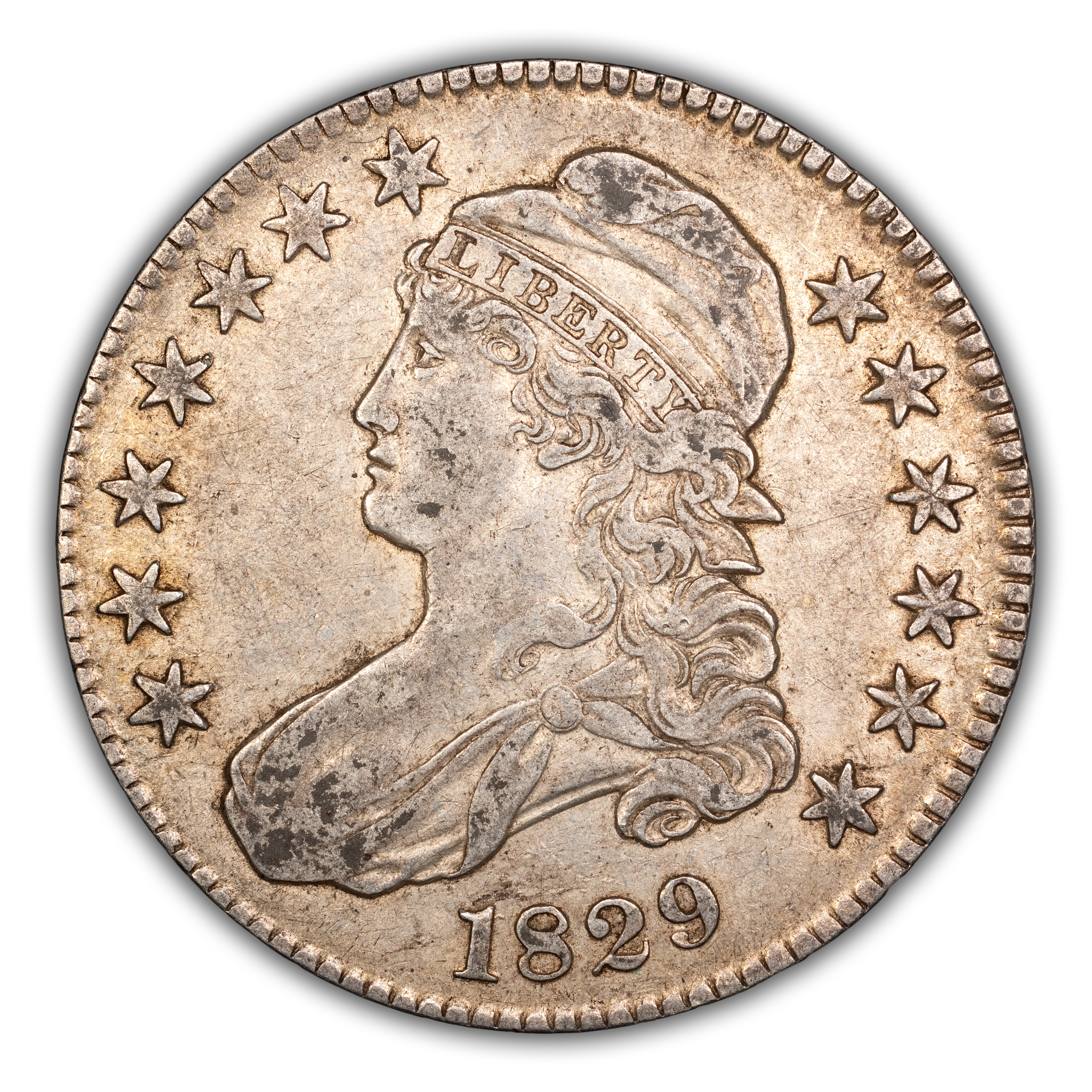 1829 50c Small Letters MS PL thumbnail 2