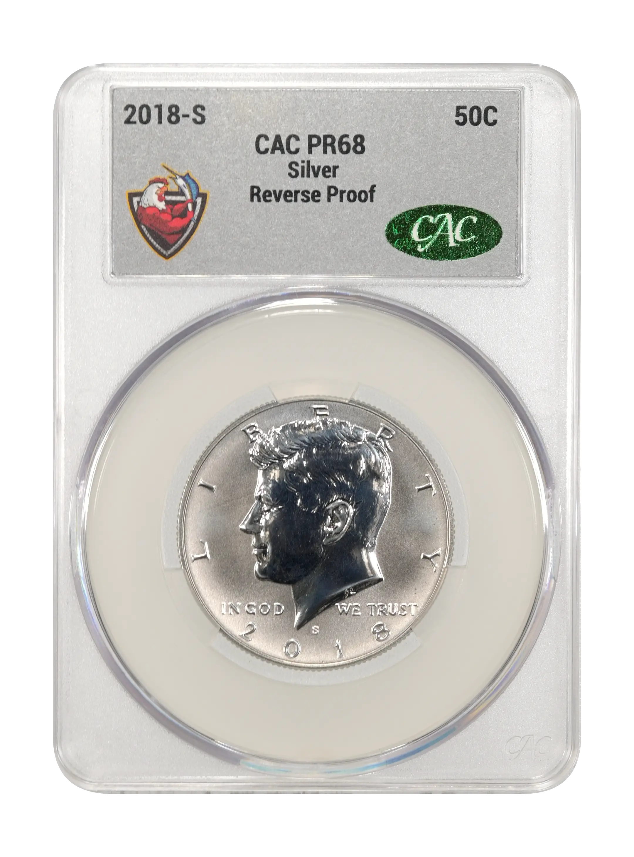 2018-S 50c Silver, Reverse Proof PR thumbnail 19