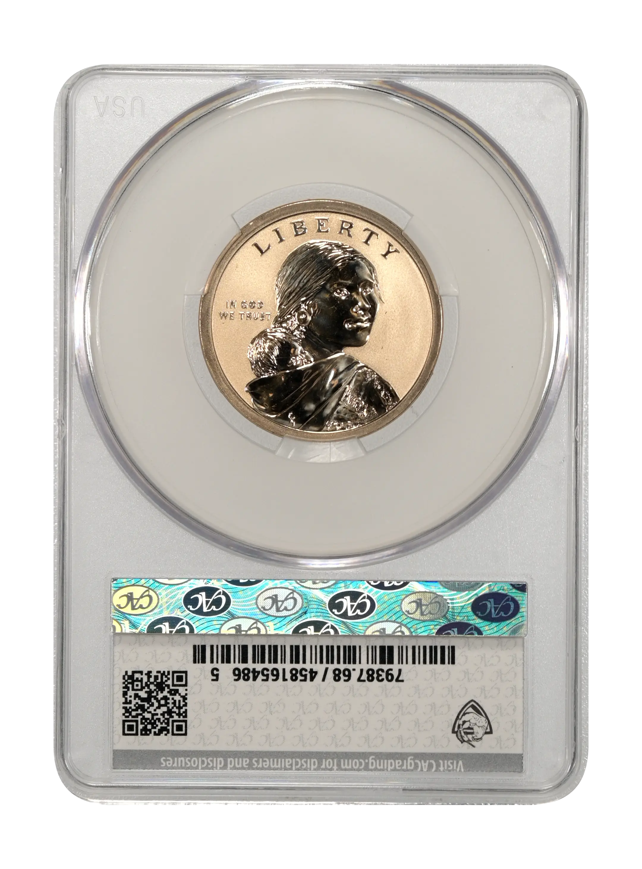 2018-S $1  Native American, Jim Thorpe, Reverse Proof PR thumbnail 16