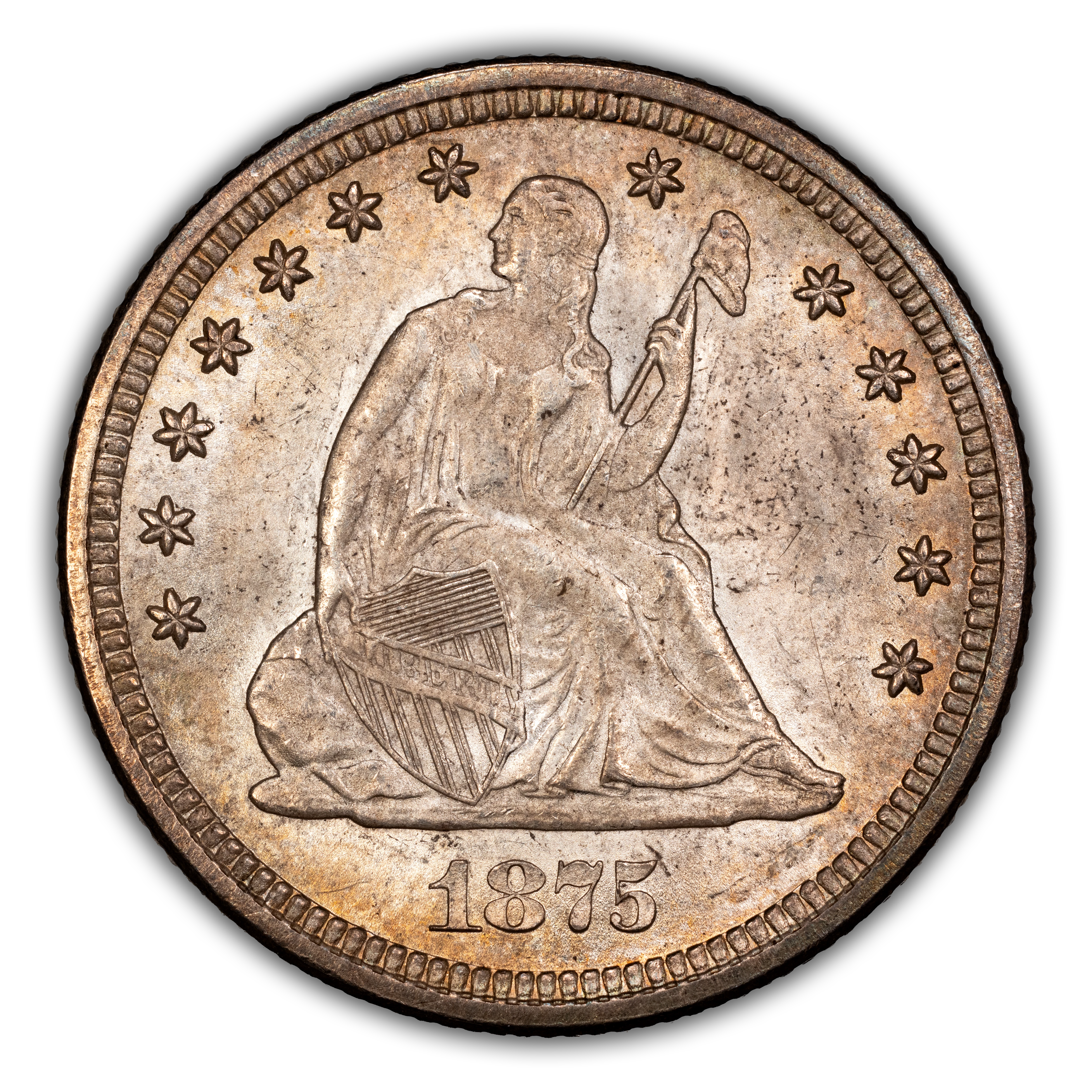 1875 25c MS thumbnail 2