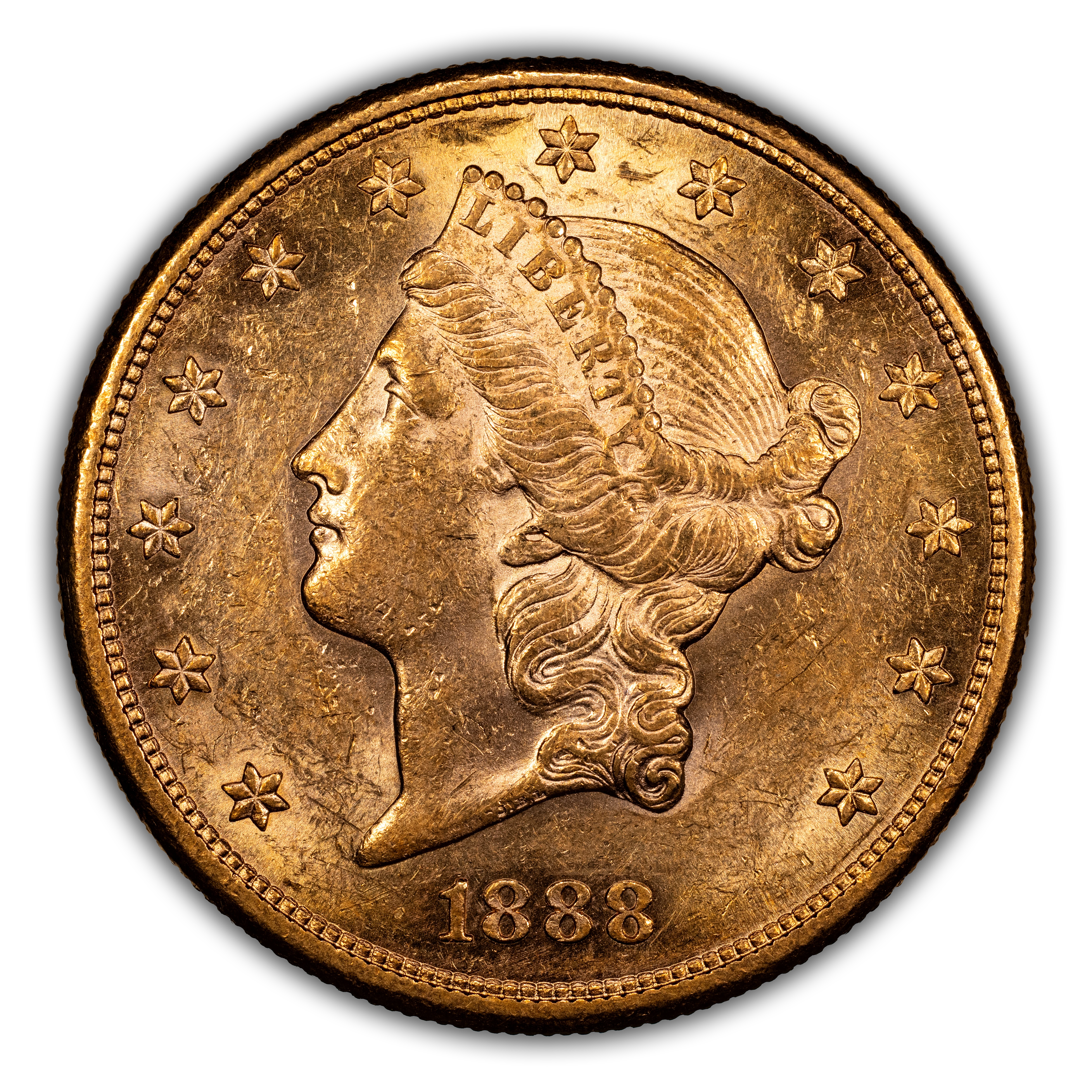 1888-S $20  MS thumbnail 3