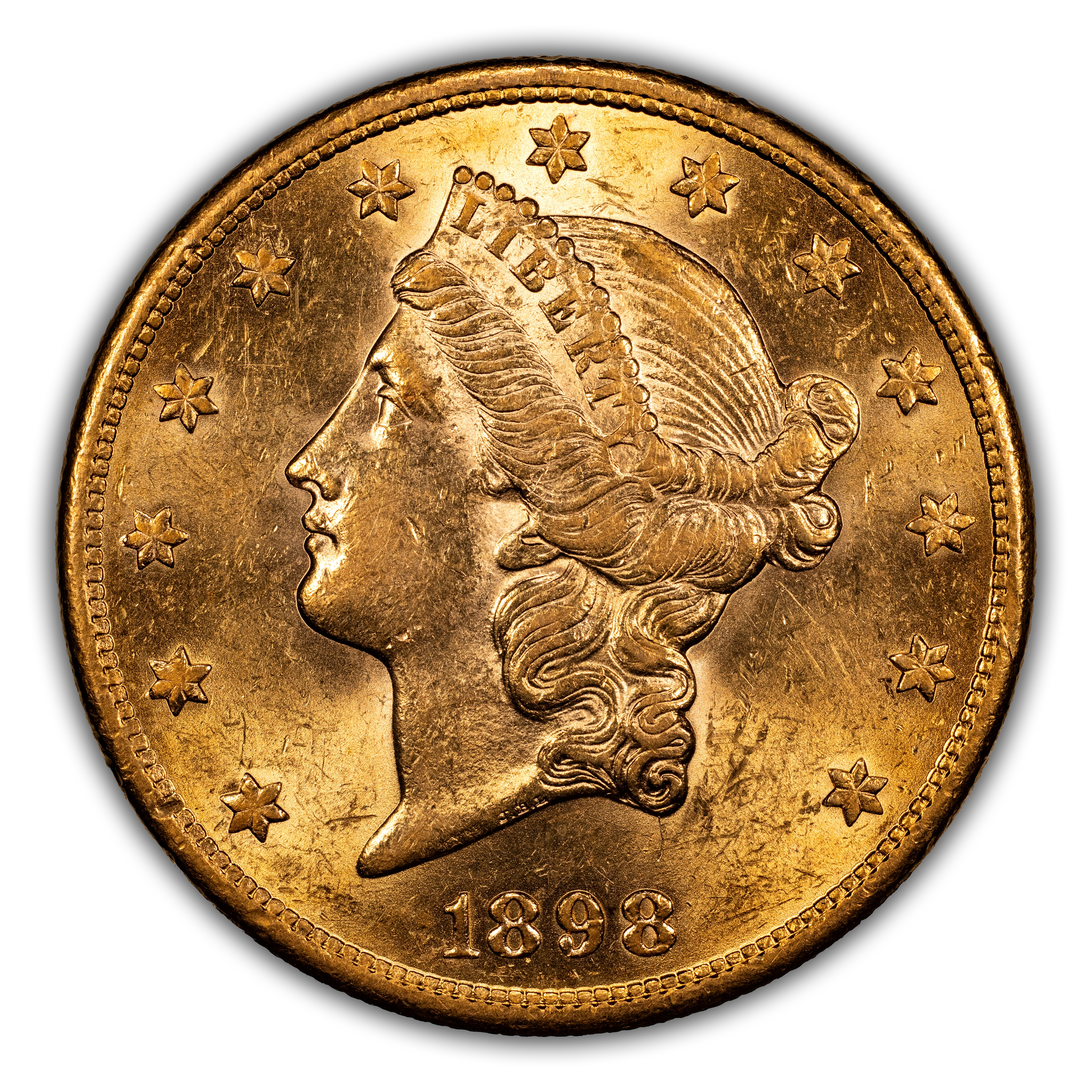 1898-S $20  MS thumbnail 3