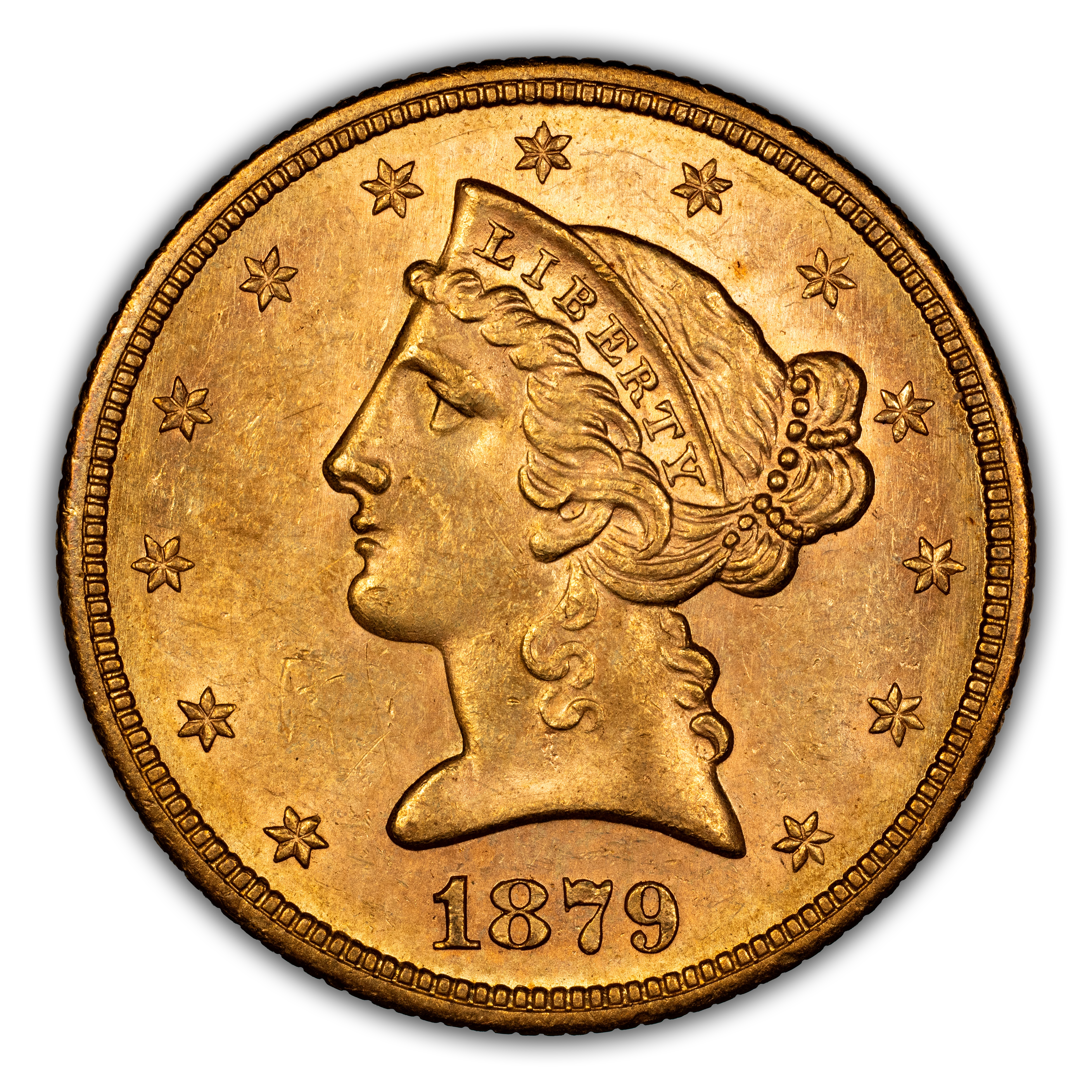1879-S $5  MS thumbnail 2