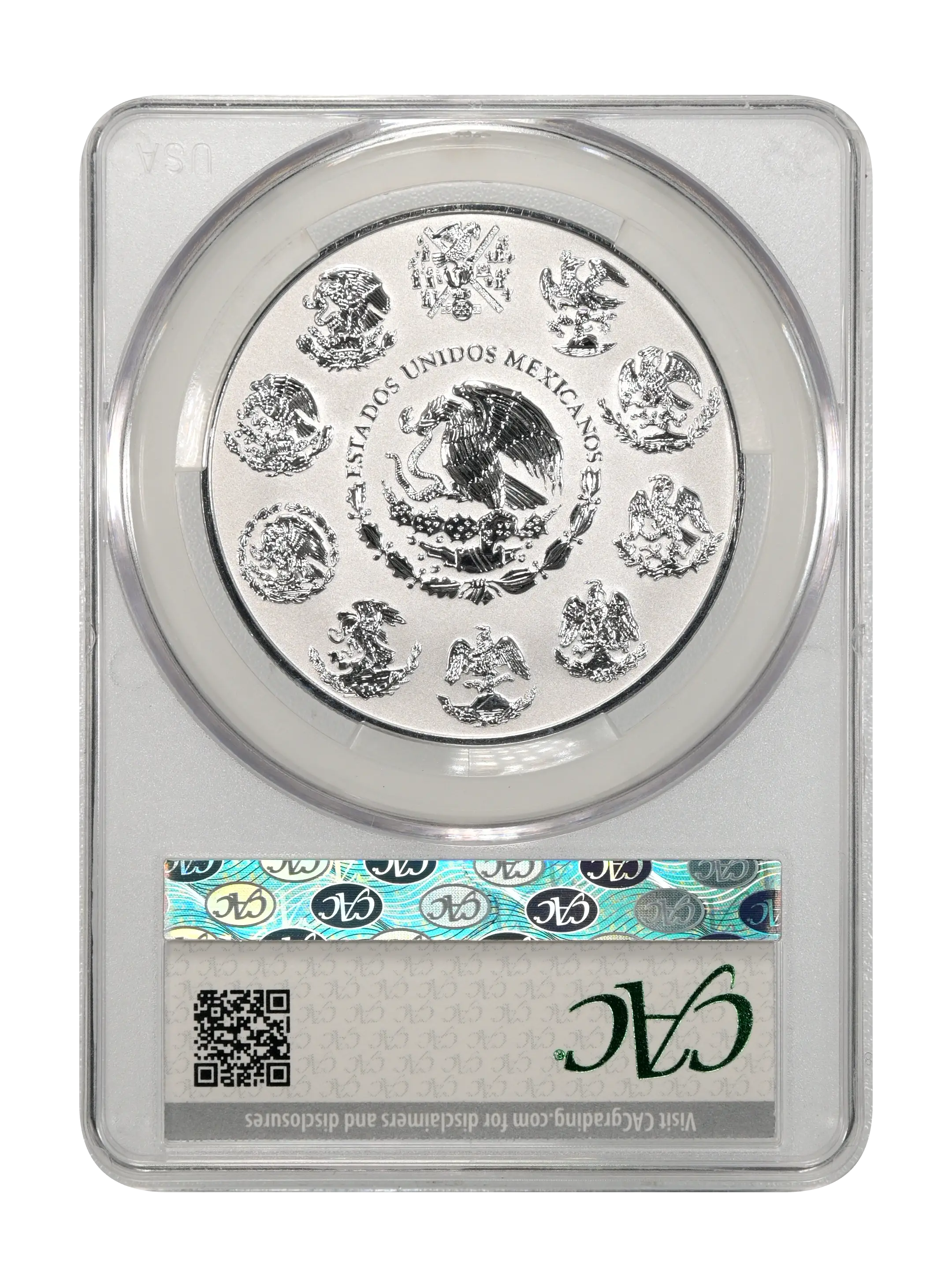 2018-Mo 1 Onza Libertad, Silver, Reverse Proof PR (KM-639) thumbnail 4