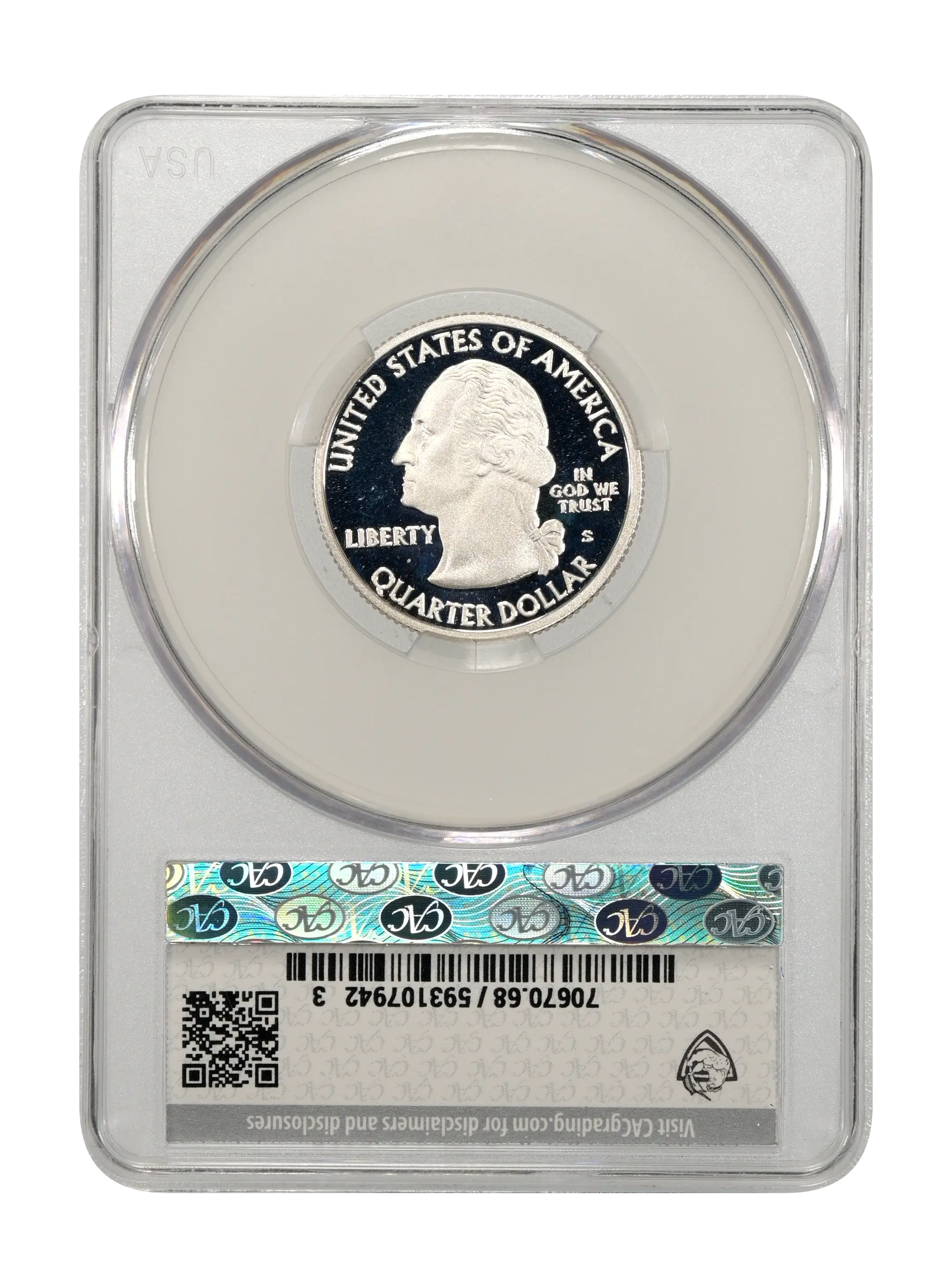 2009-S 25c Puerto Rico, Silver PR DCAM thumbnail 8