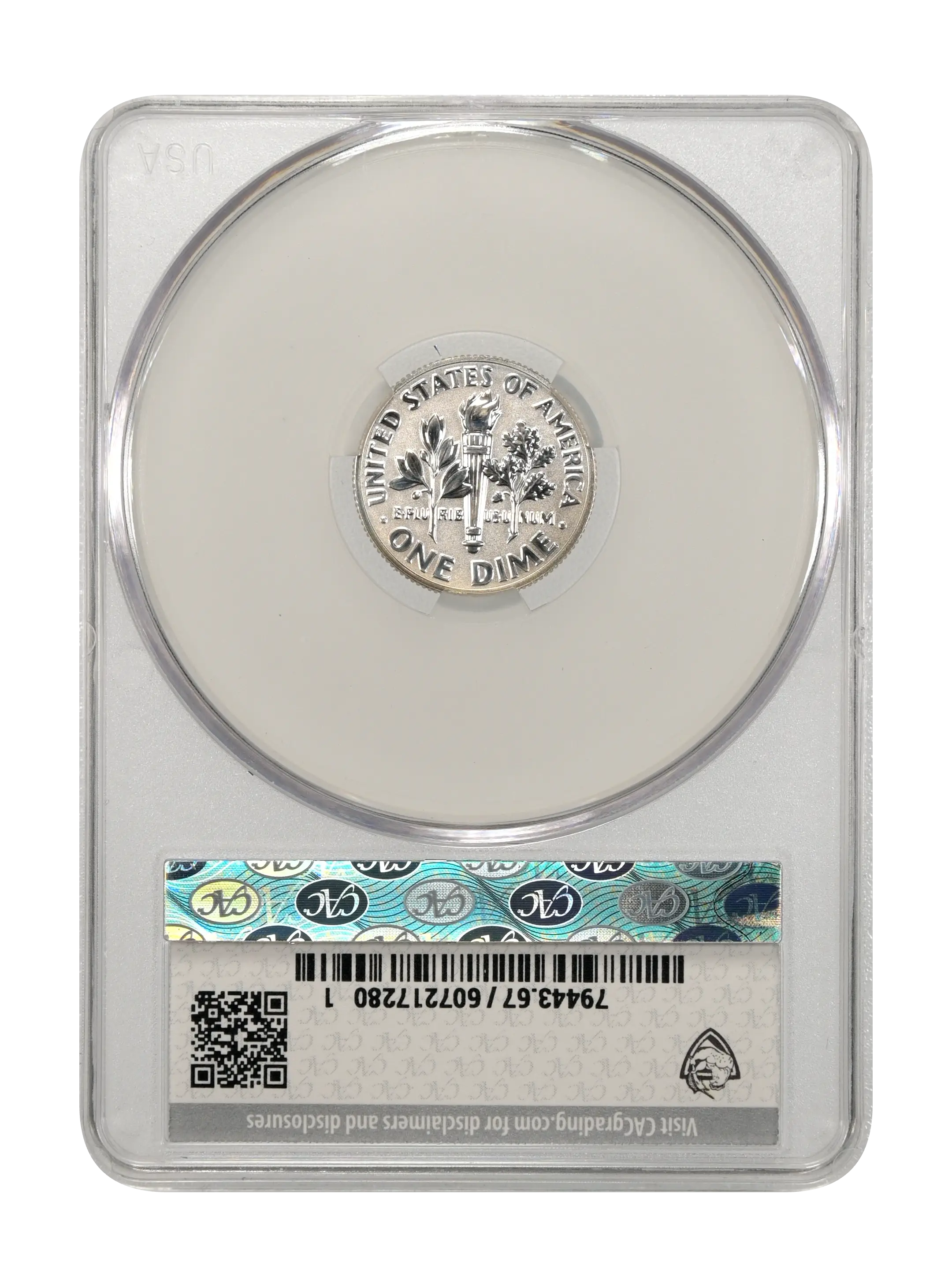 2018-S 10c Reverse Proof, Silver PR thumbnail 19