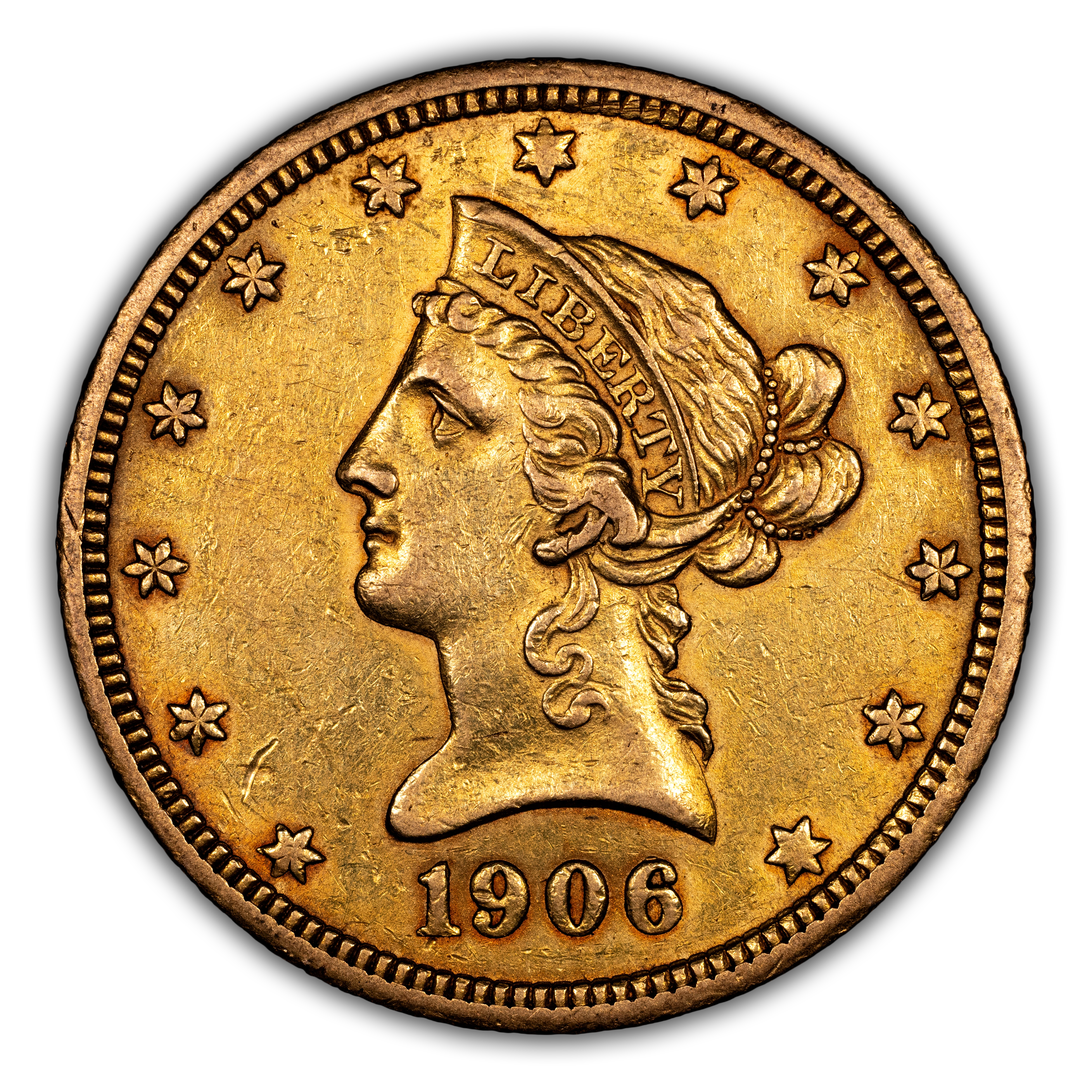 1906-D $10  MS PL thumbnail 2