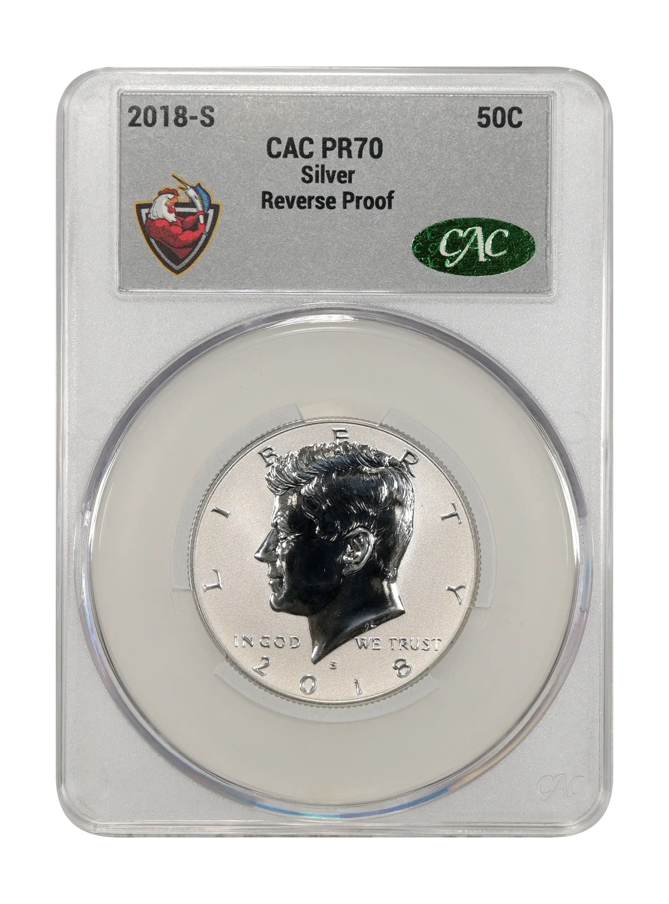 2018-S 50c Silver, Reverse Proof PR thumbnail 20