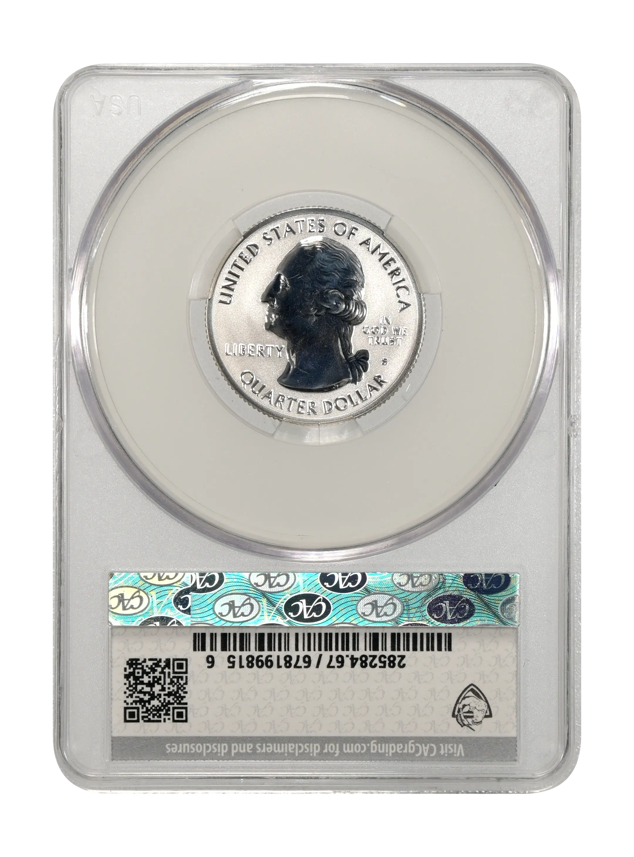 2018-S 25c Pictured Rocks, Silver, Reverse Proof PR thumbnail 14