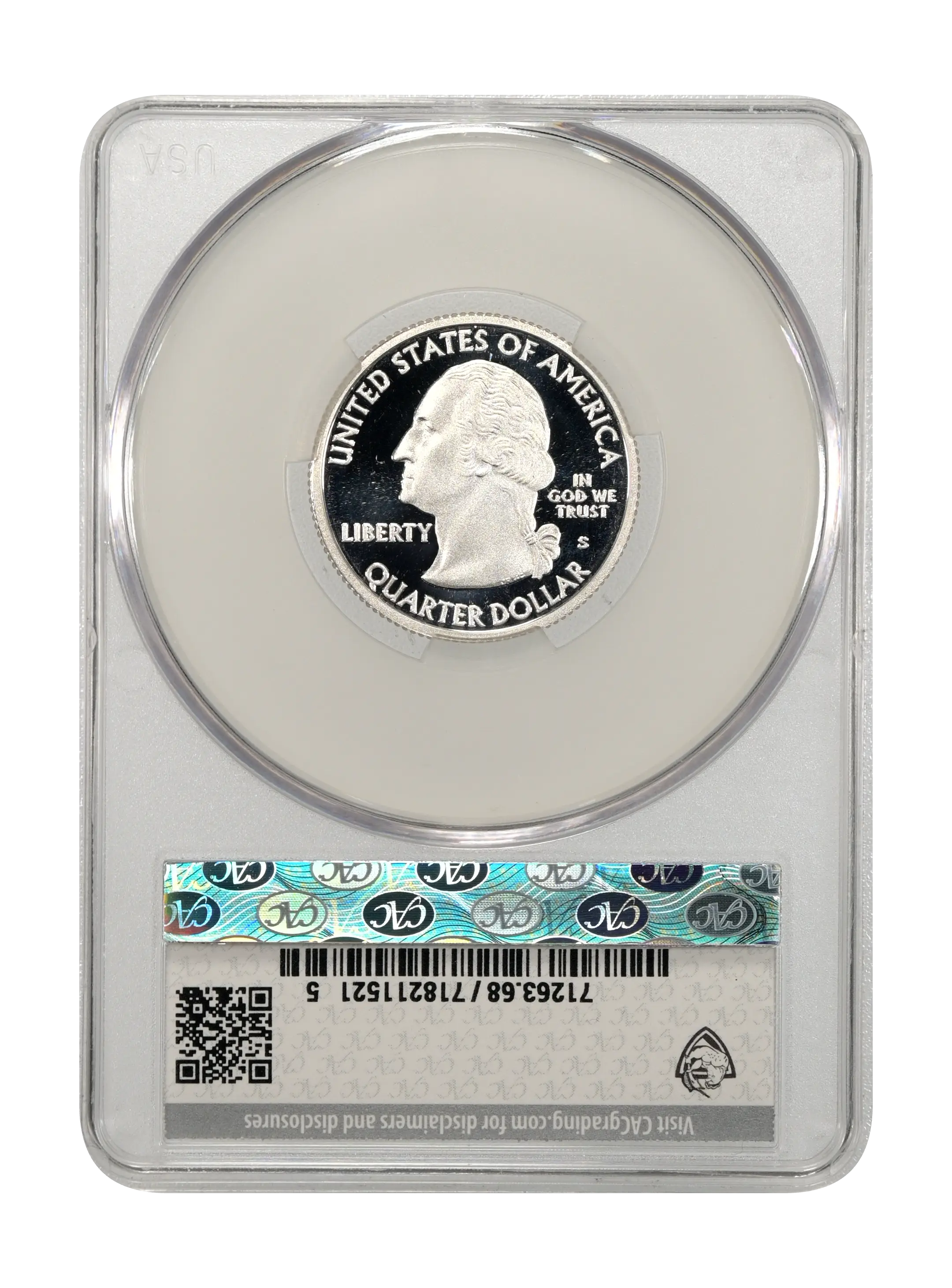 2009-S 25c American Samoa, Silver PR DCAM thumbnail 11