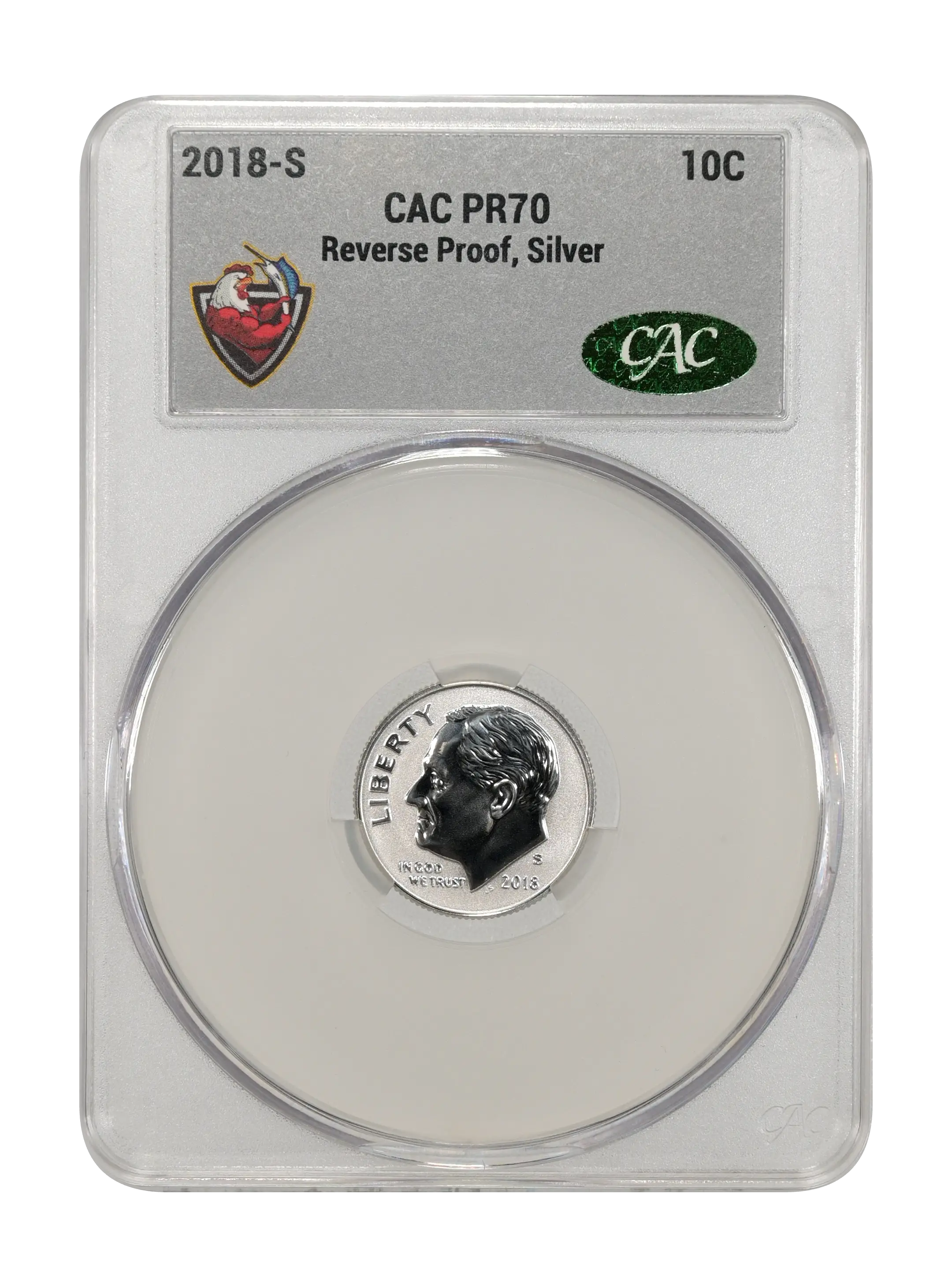 2018-S 10c Reverse Proof, Silver PR thumbnail 5