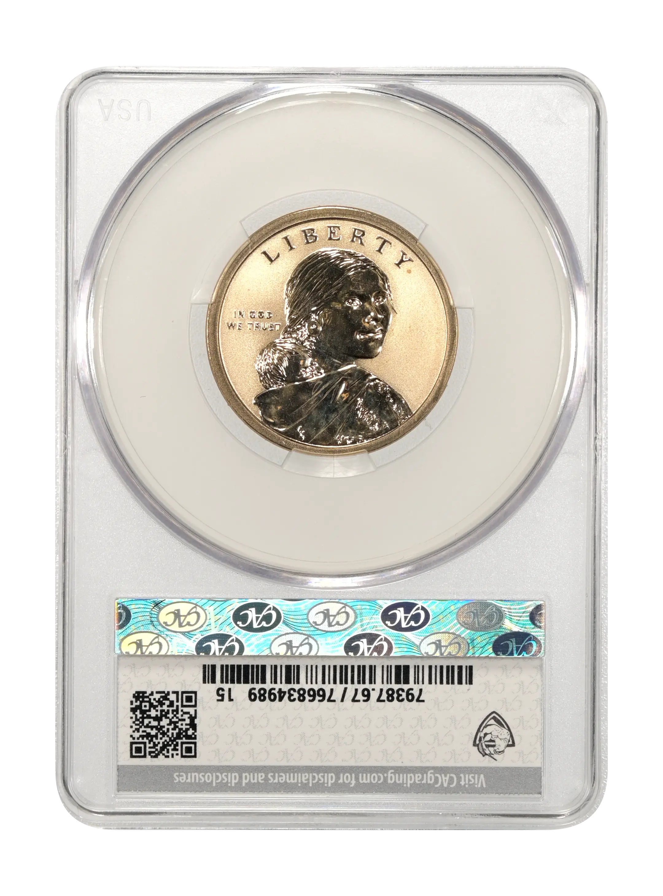 2018-S $1  Native American, Jim Thorpe, Reverse Proof PR thumbnail 17