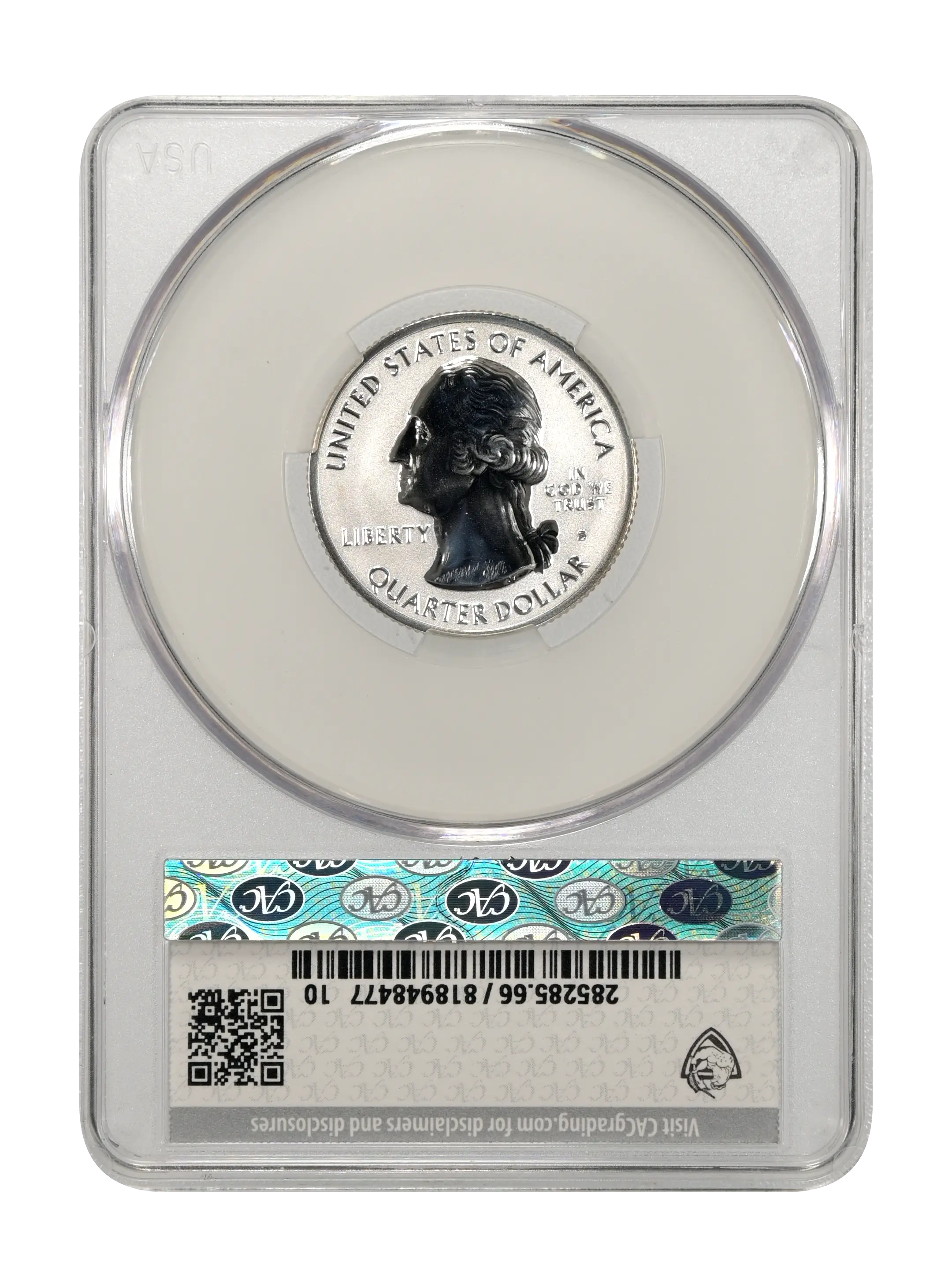 2018-S 25c Block Island, Silver, Reverse Proof PR thumbnail 15