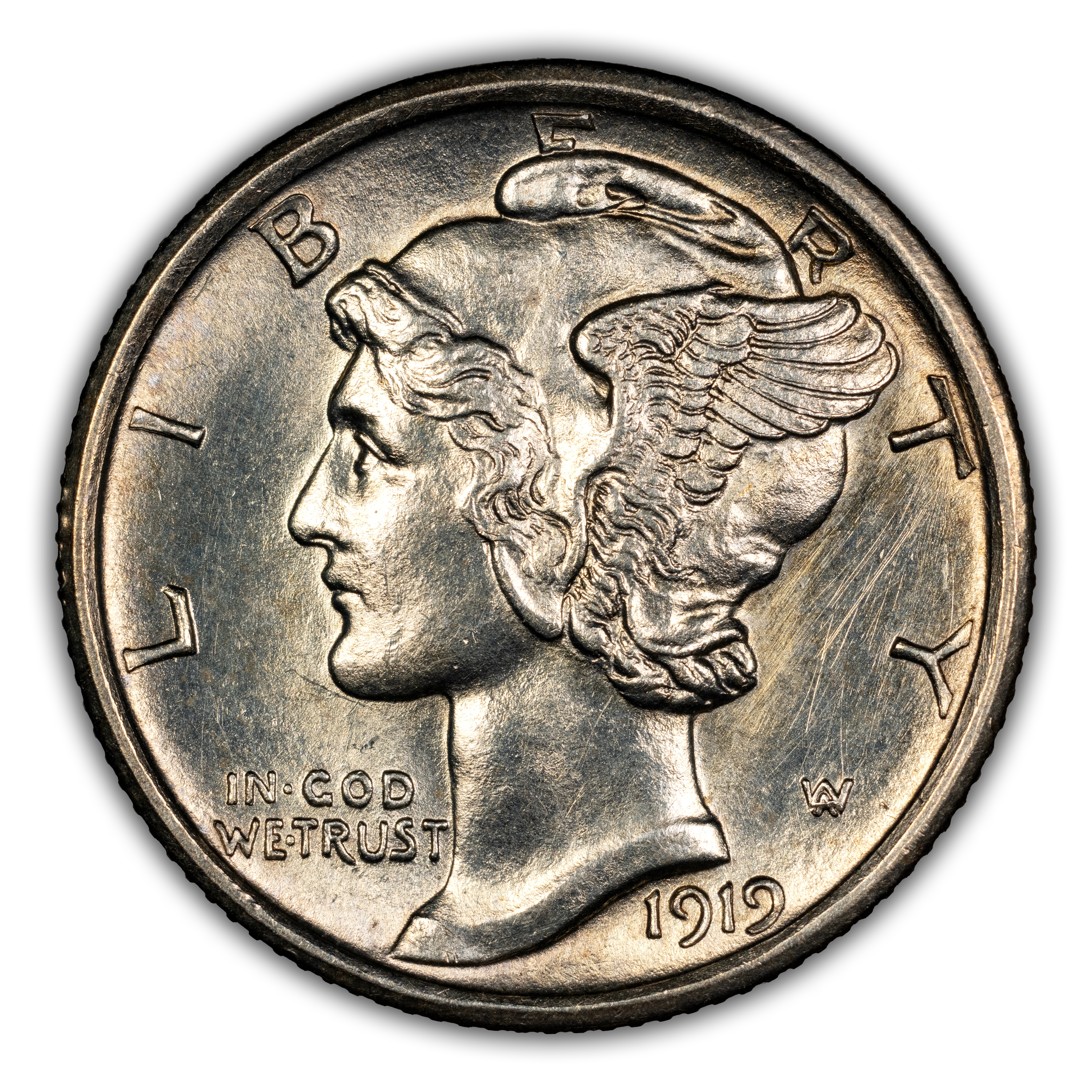1919-S 10c MS thumbnail 2