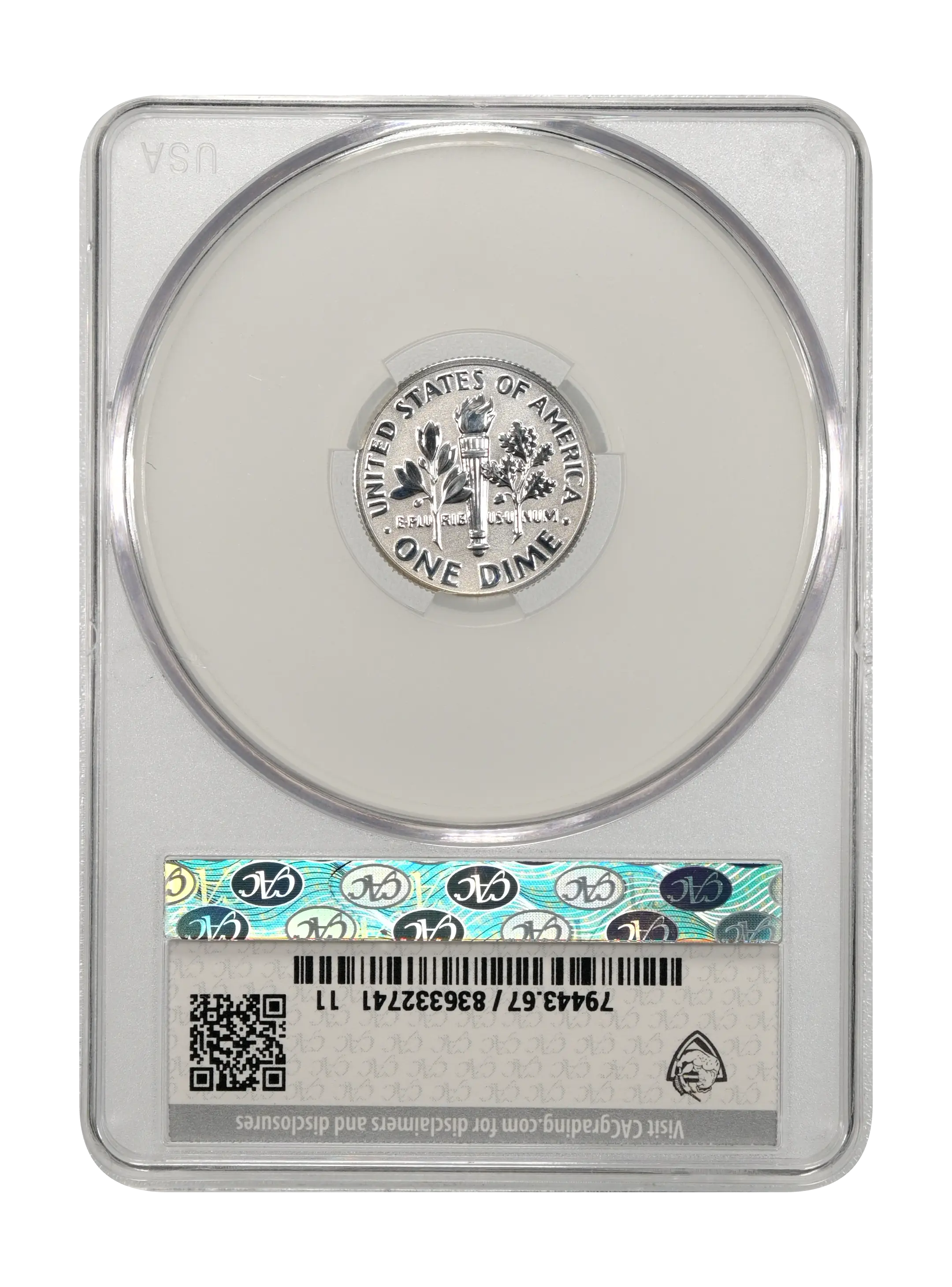 2018-S 10c Reverse Proof, Silver PR thumbnail 20