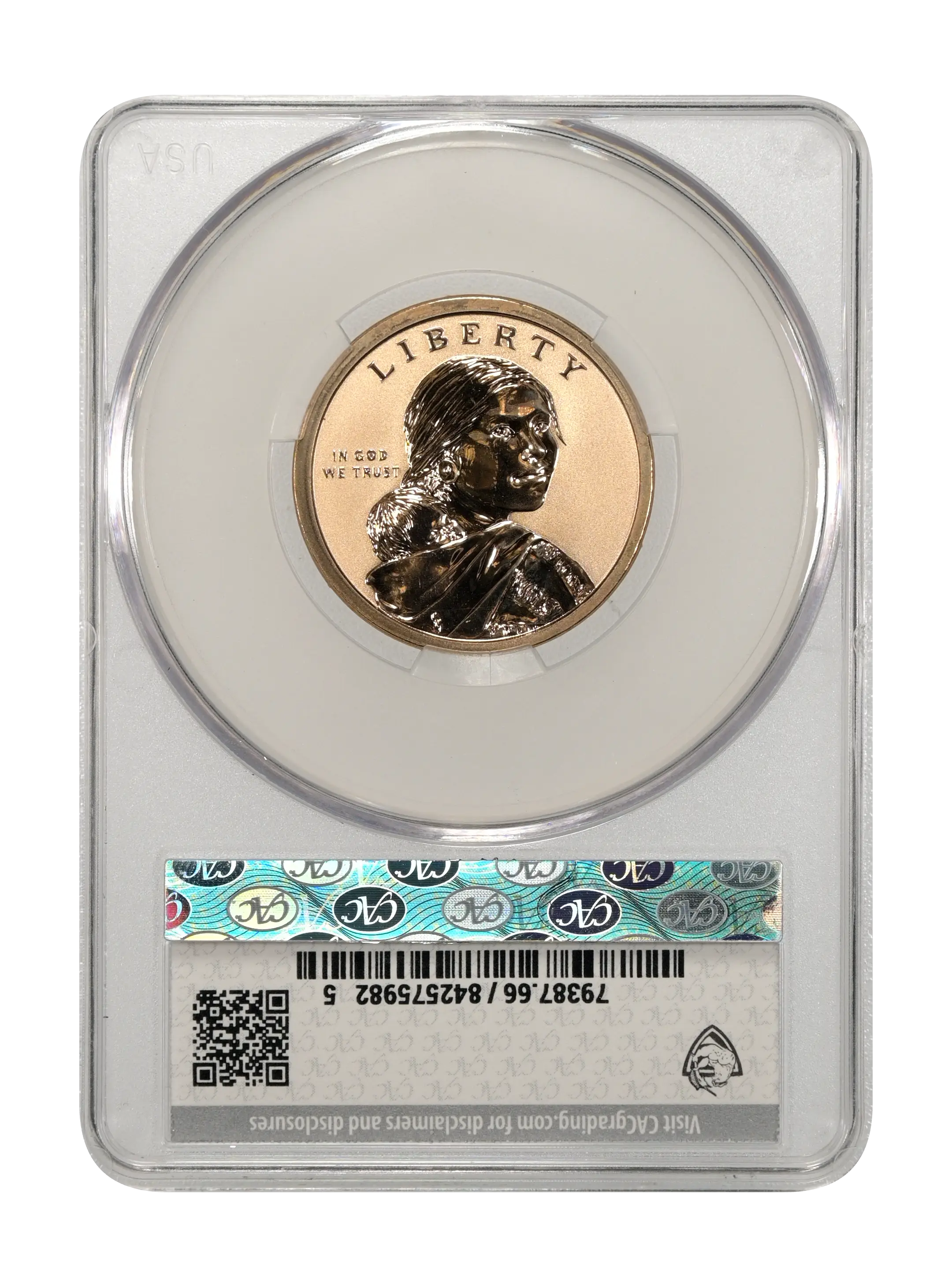 2018-S $1  Native American, Jim Thorpe, Reverse Proof PR thumbnail 18