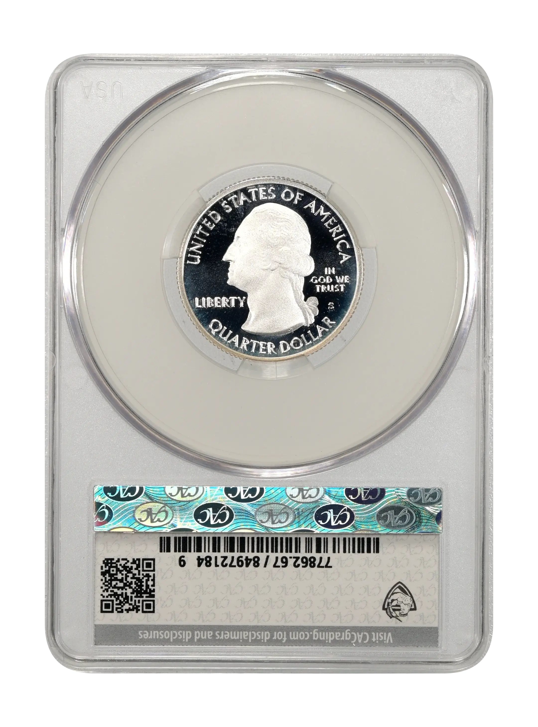 2018-S 25c Voyageurs, Silver PR DCAM thumbnail 13