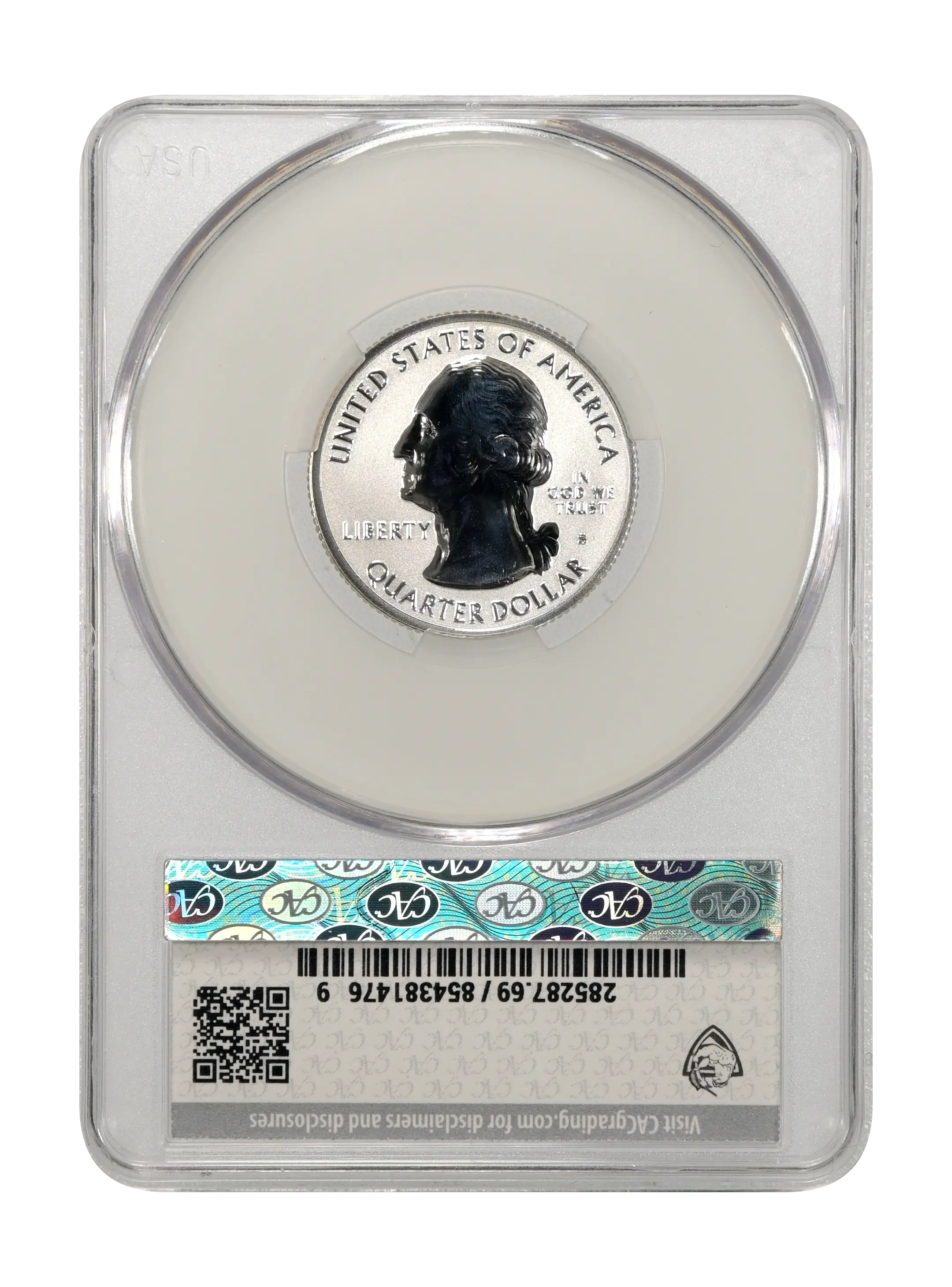 2018-S 25c Cumberland, Silver, Reverse Proof PR thumbnail 18