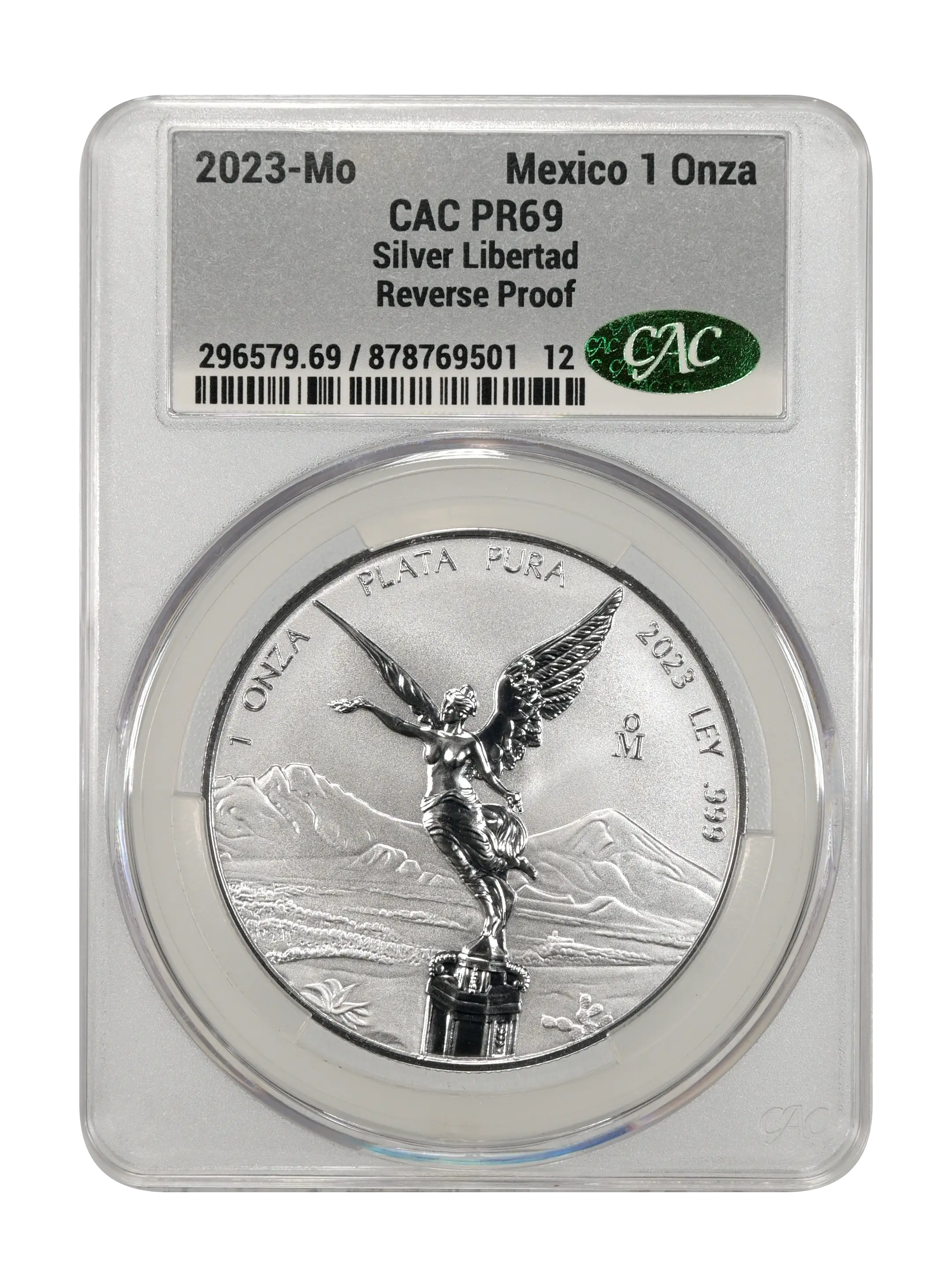 2023-Mo 1 Onza Libertad, Silver, Reverse Proof PR (KM-639) thumbnail 7