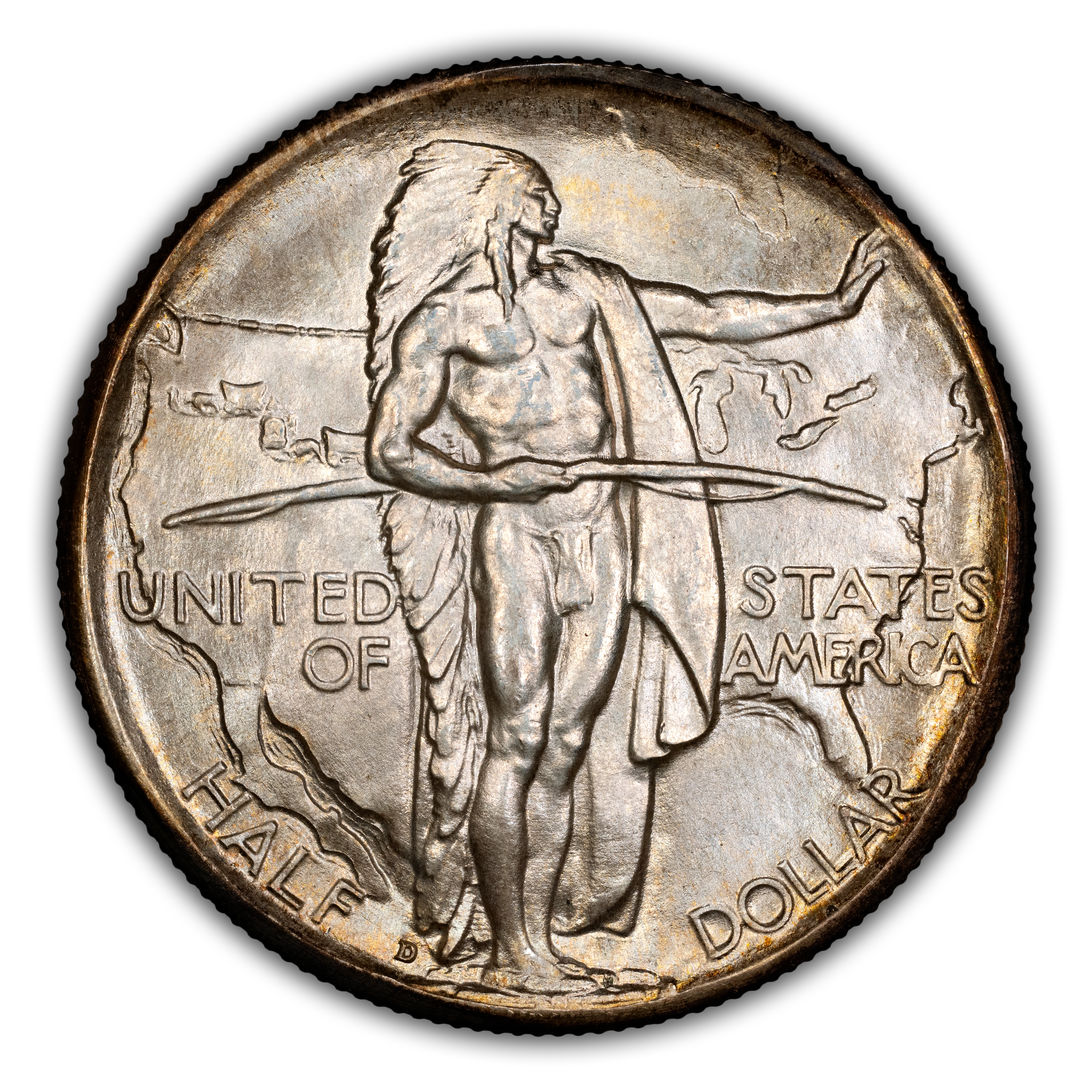 1937-D 50c Oregon Trail MS thumbnail 7