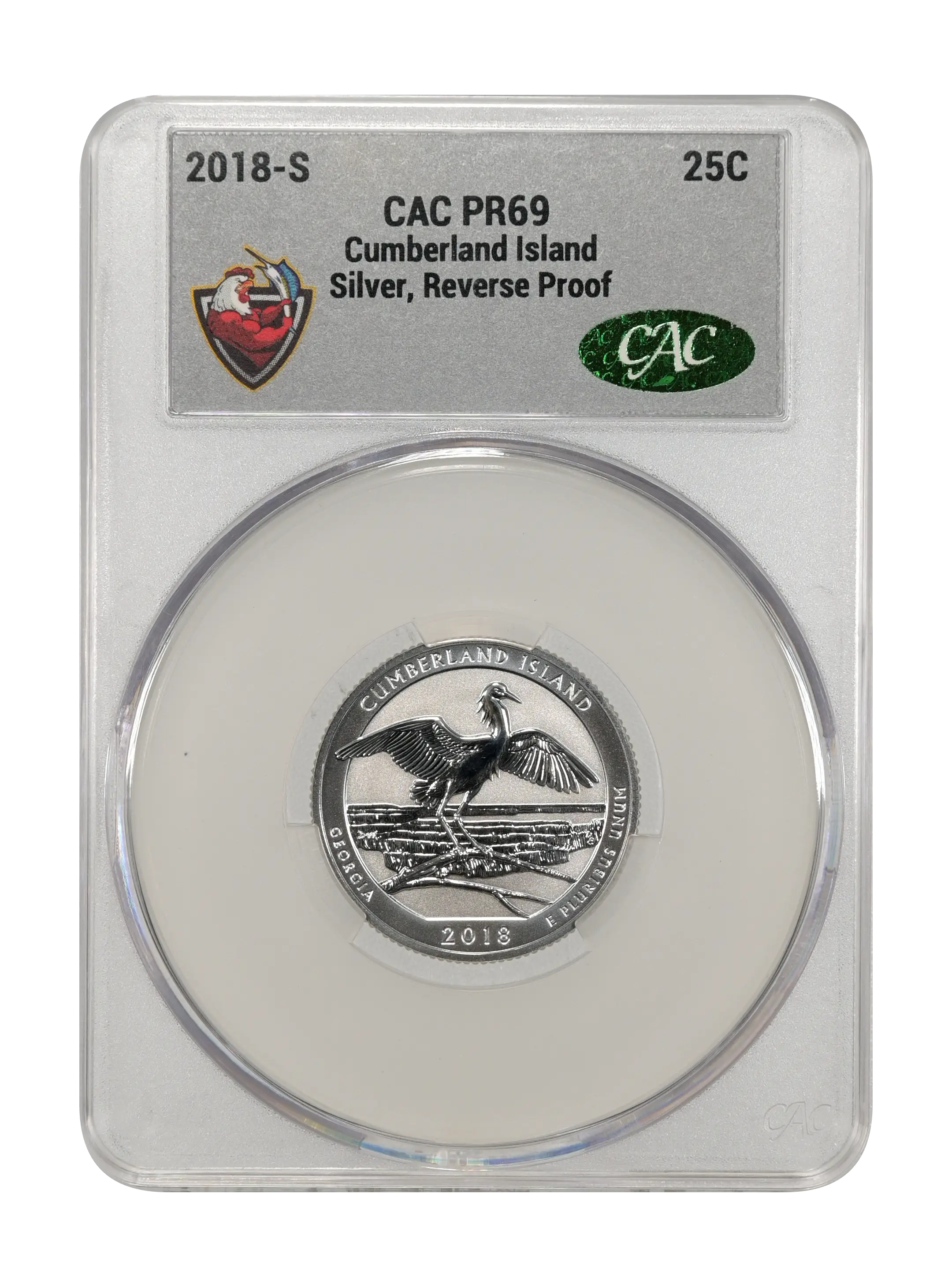 2018-S 25c Cumberland, Silver, Reverse Proof PR thumbnail 10