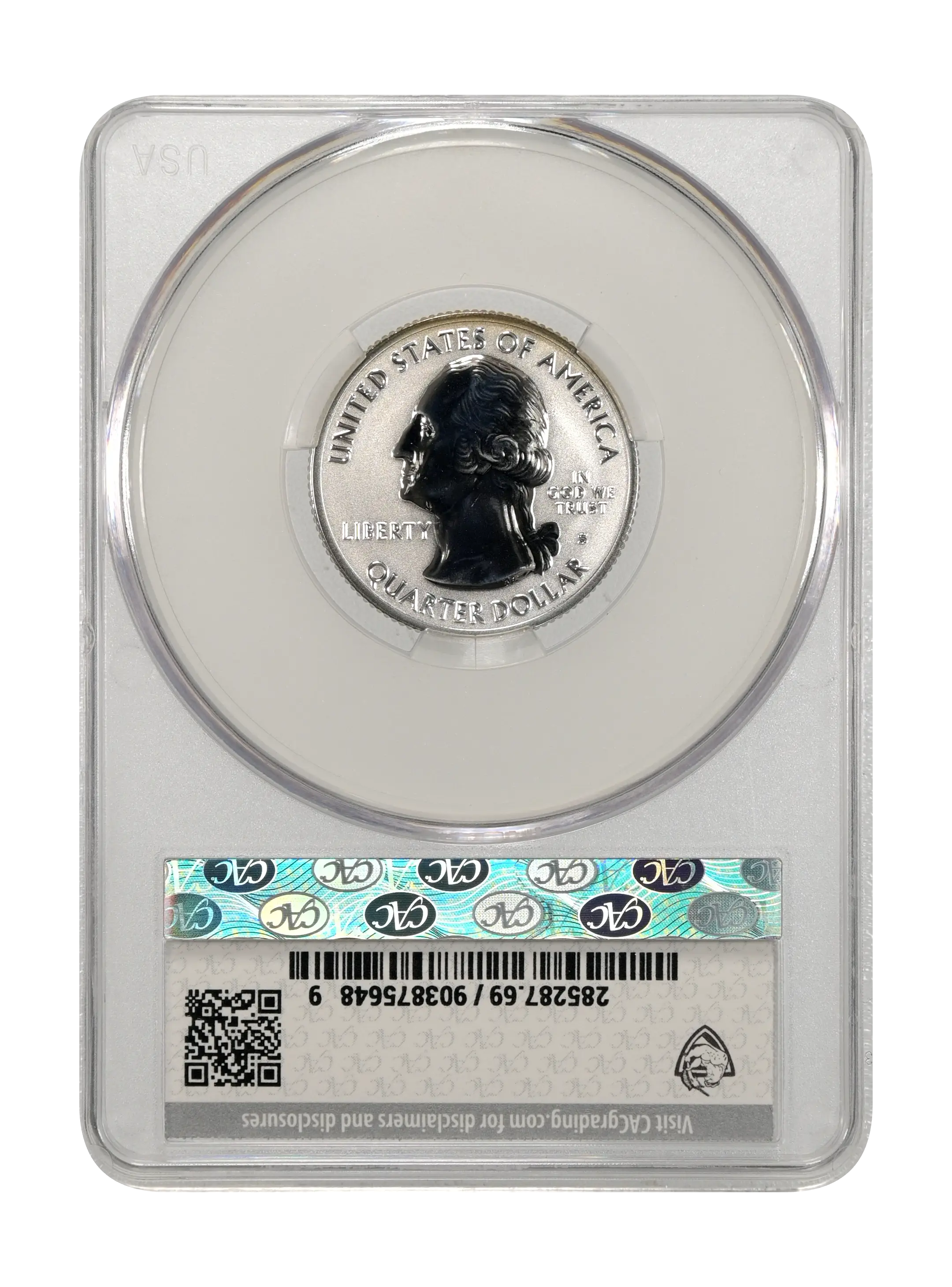 2018-S 25c Cumberland, Silver, Reverse Proof PR thumbnail 19