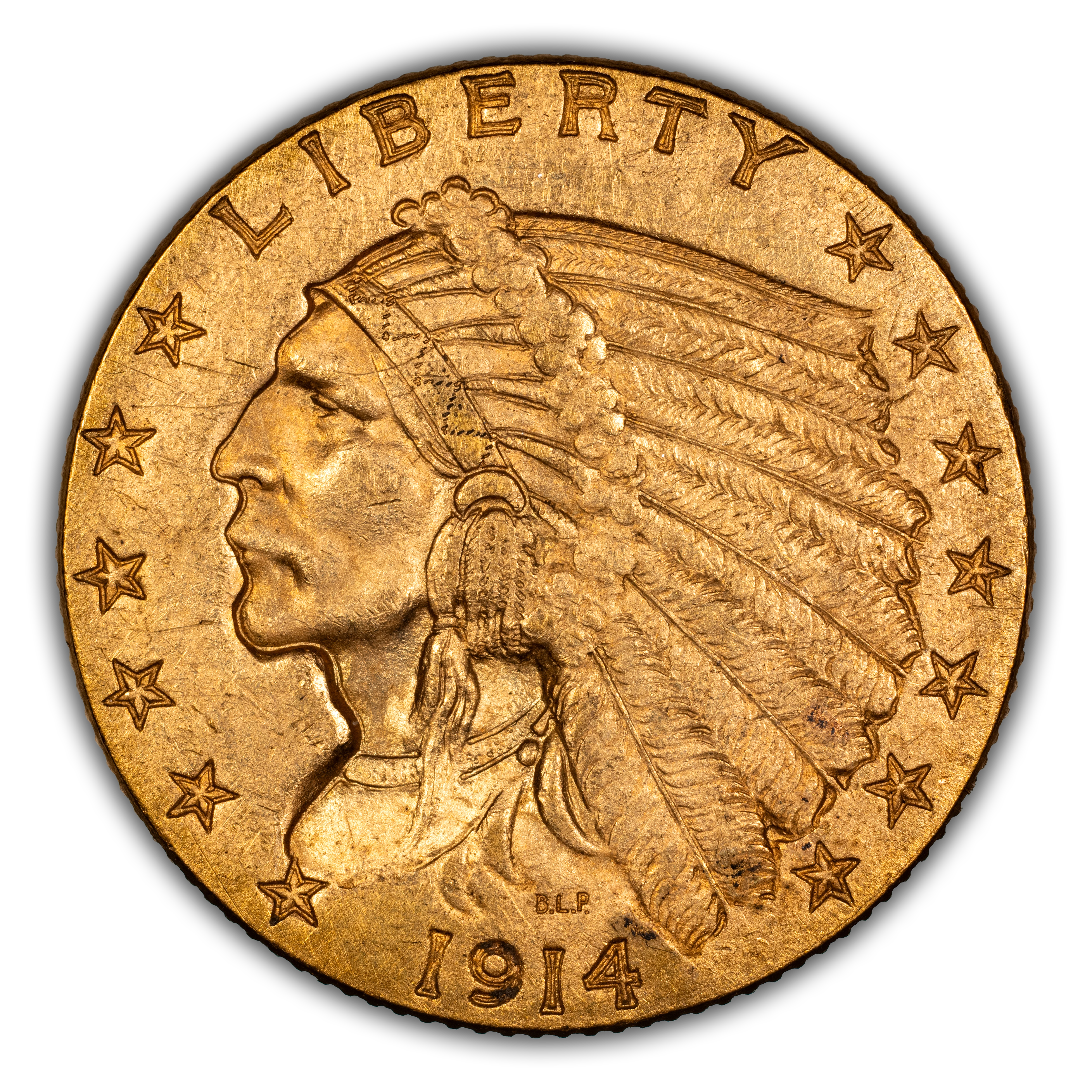 1914 $2 1/2 MS thumbnail 6