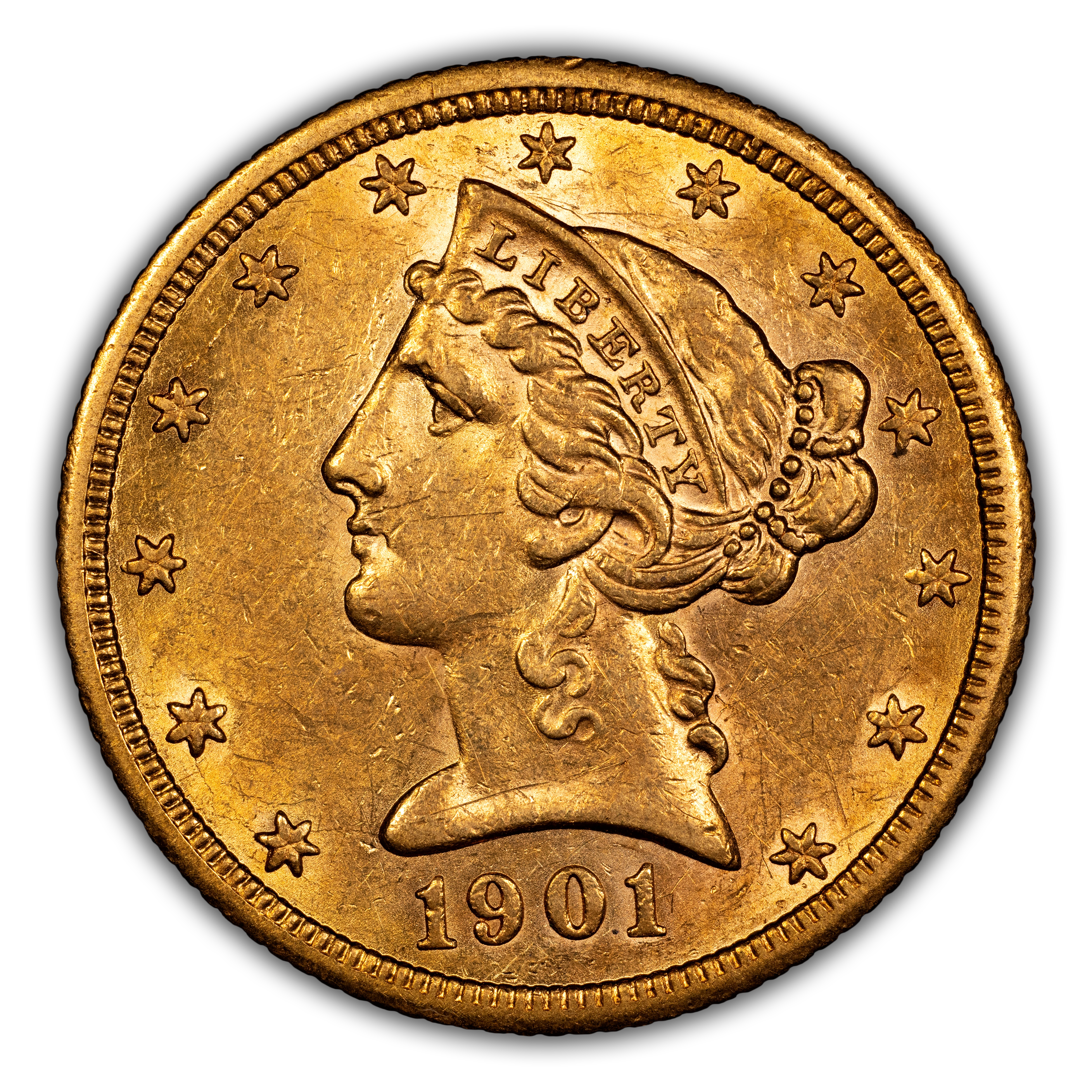 1901-S $5  MS thumbnail 3