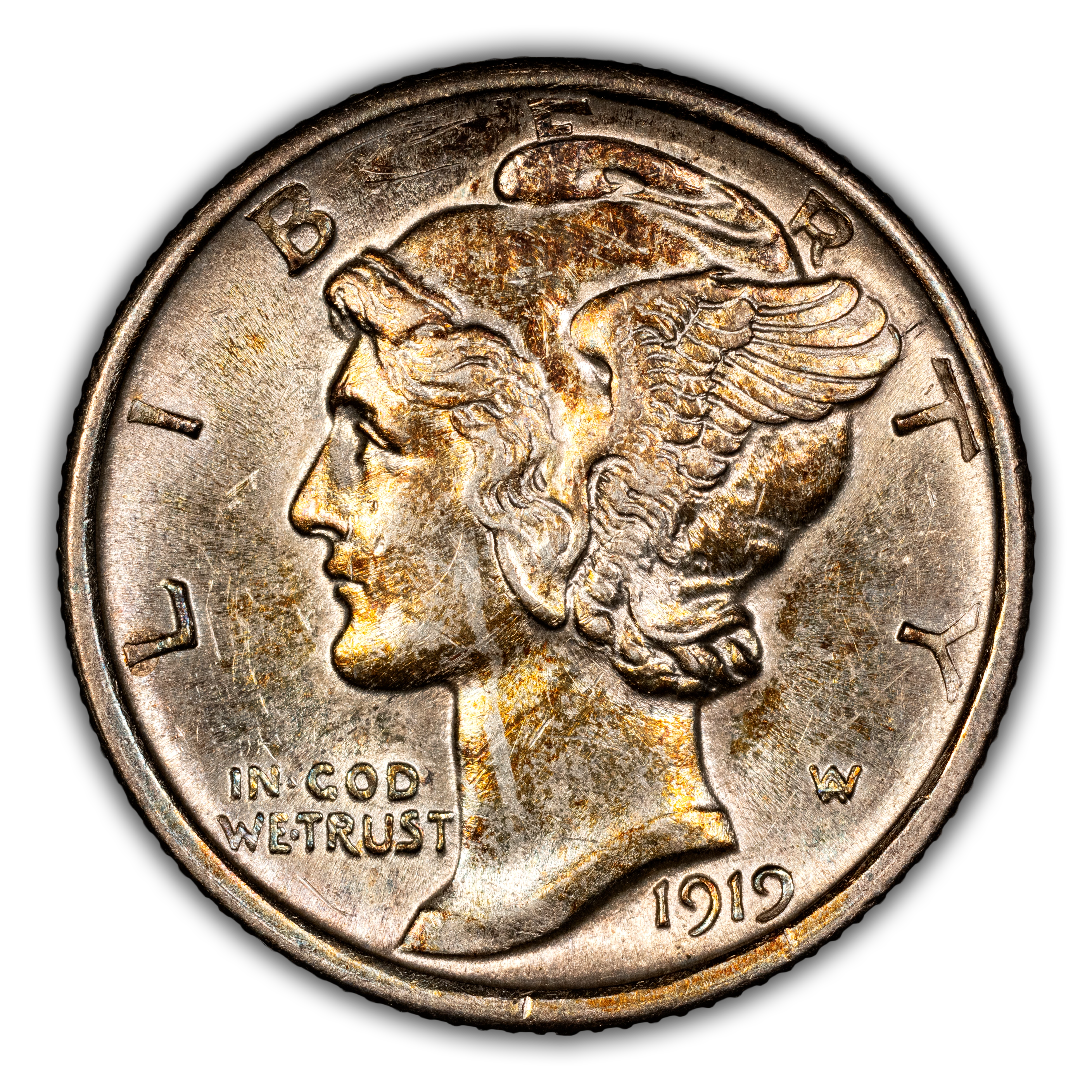 1919-S 10c MS thumbnail 2