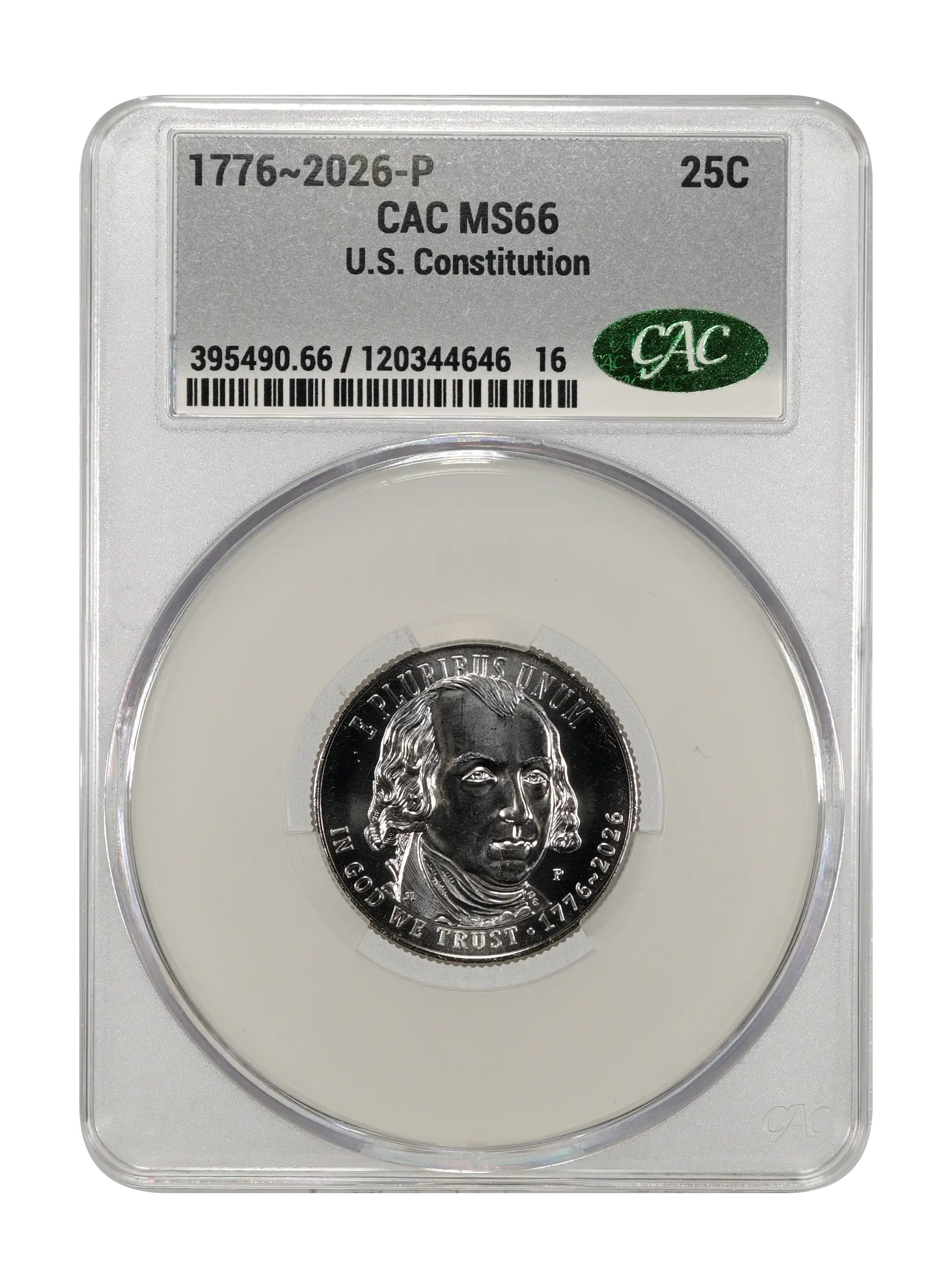 1776~2026-P 25c U.S. Constitution MS thumbnail 5