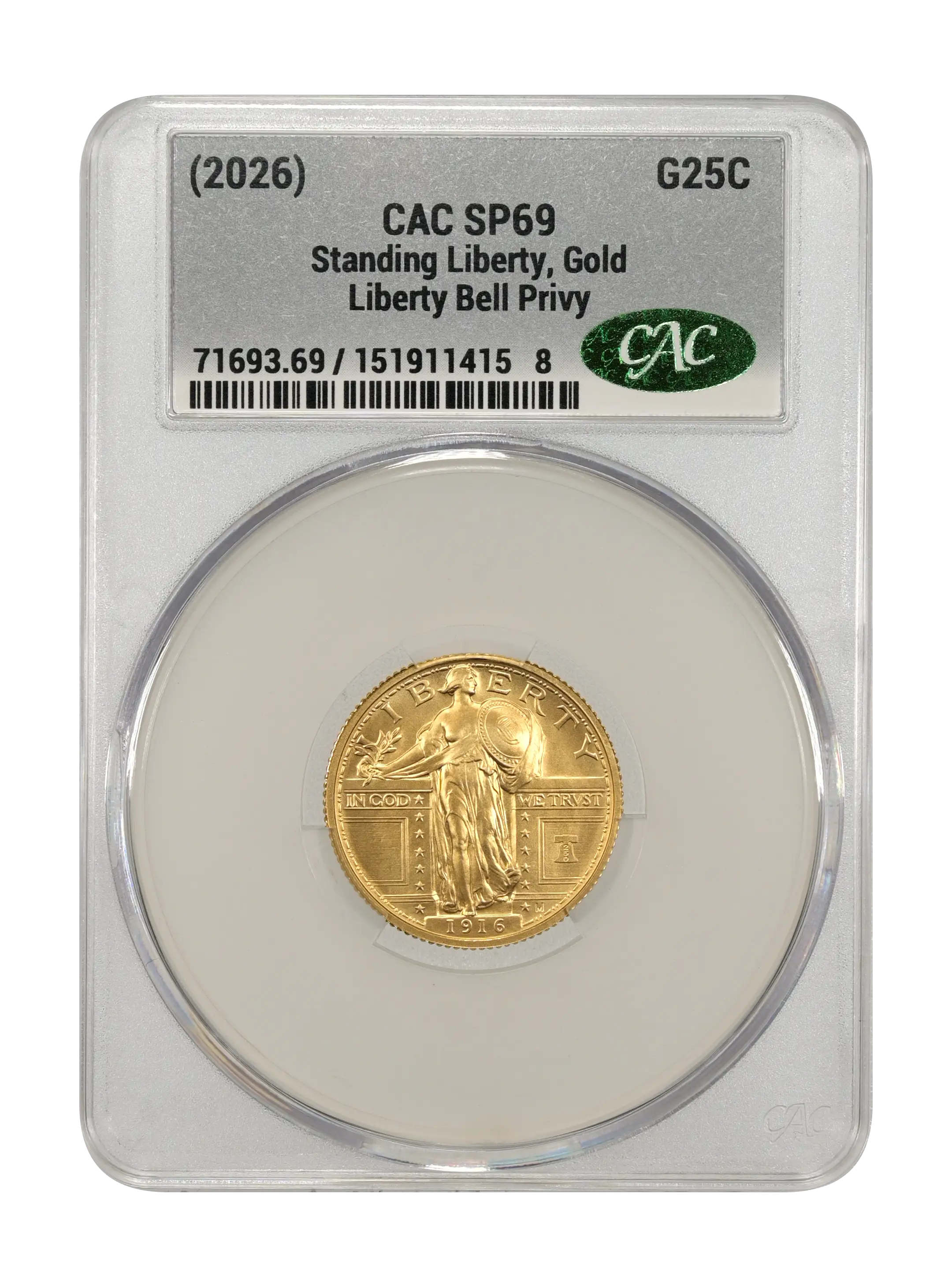 (2026) G25c Gold Standing Liberty, 250th Anniversary Privy SP thumbnail 20