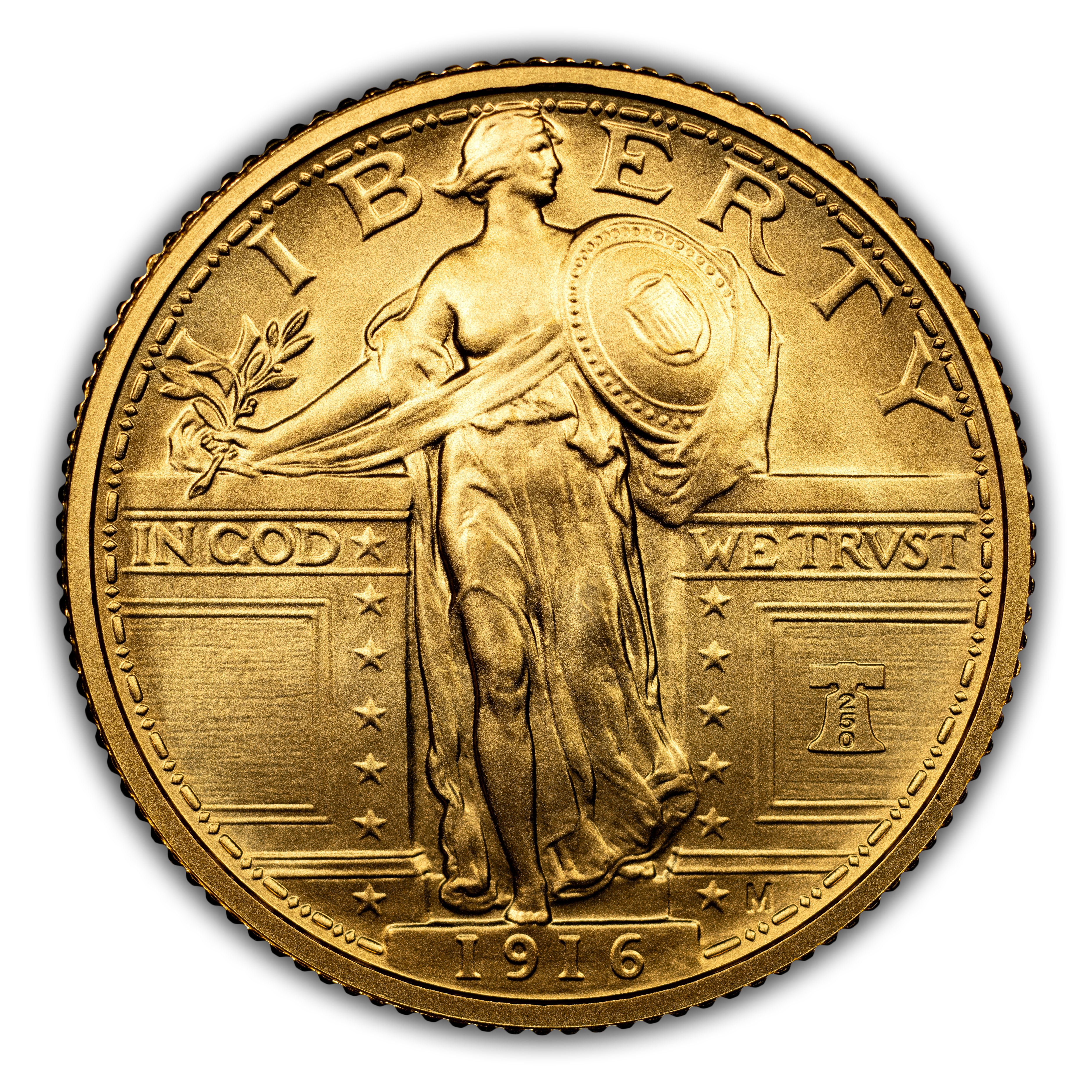 (2026) G25c Gold Standing Liberty, 250th Anniversary Privy SP thumbnail 3