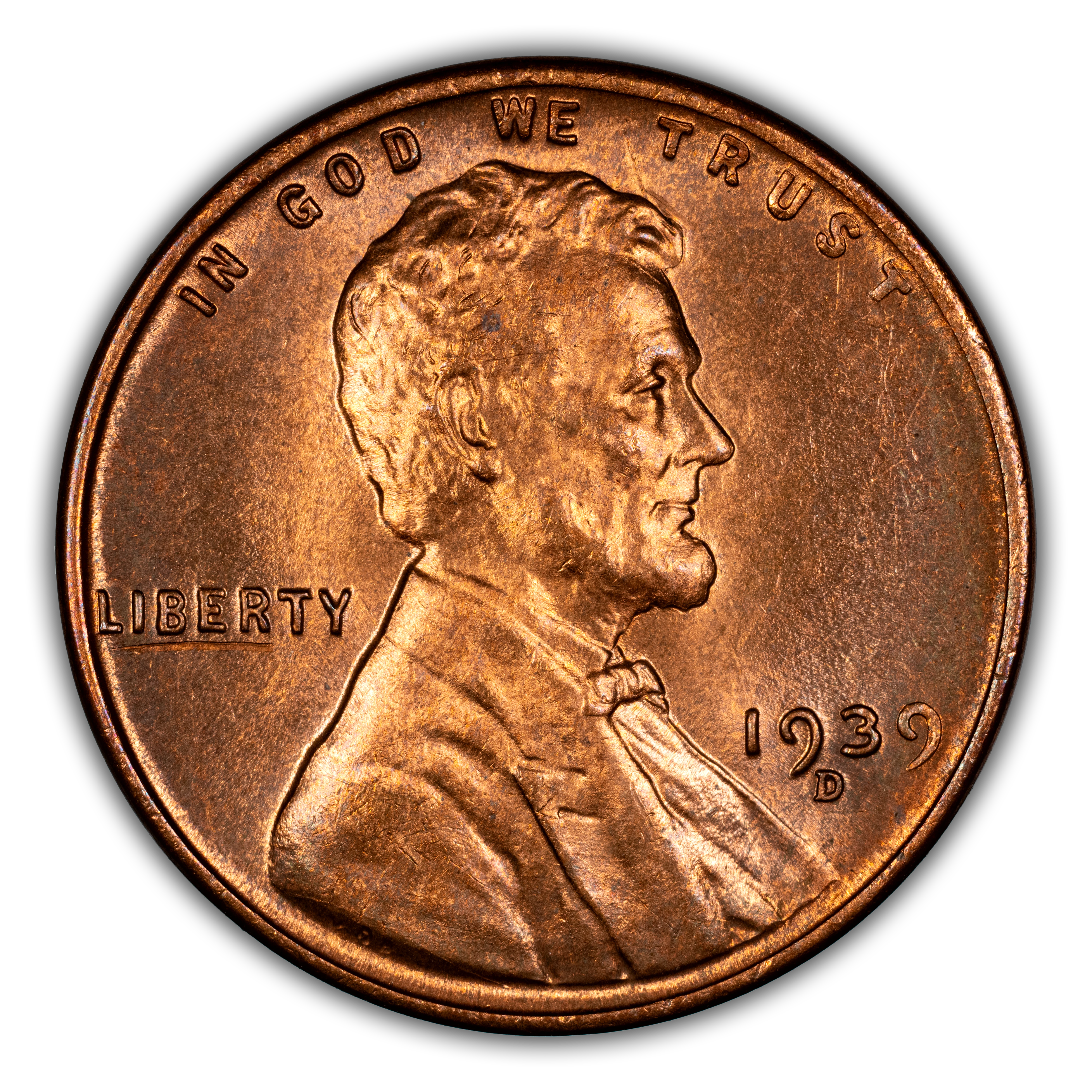 1939-D 1c MS RB thumbnail 3