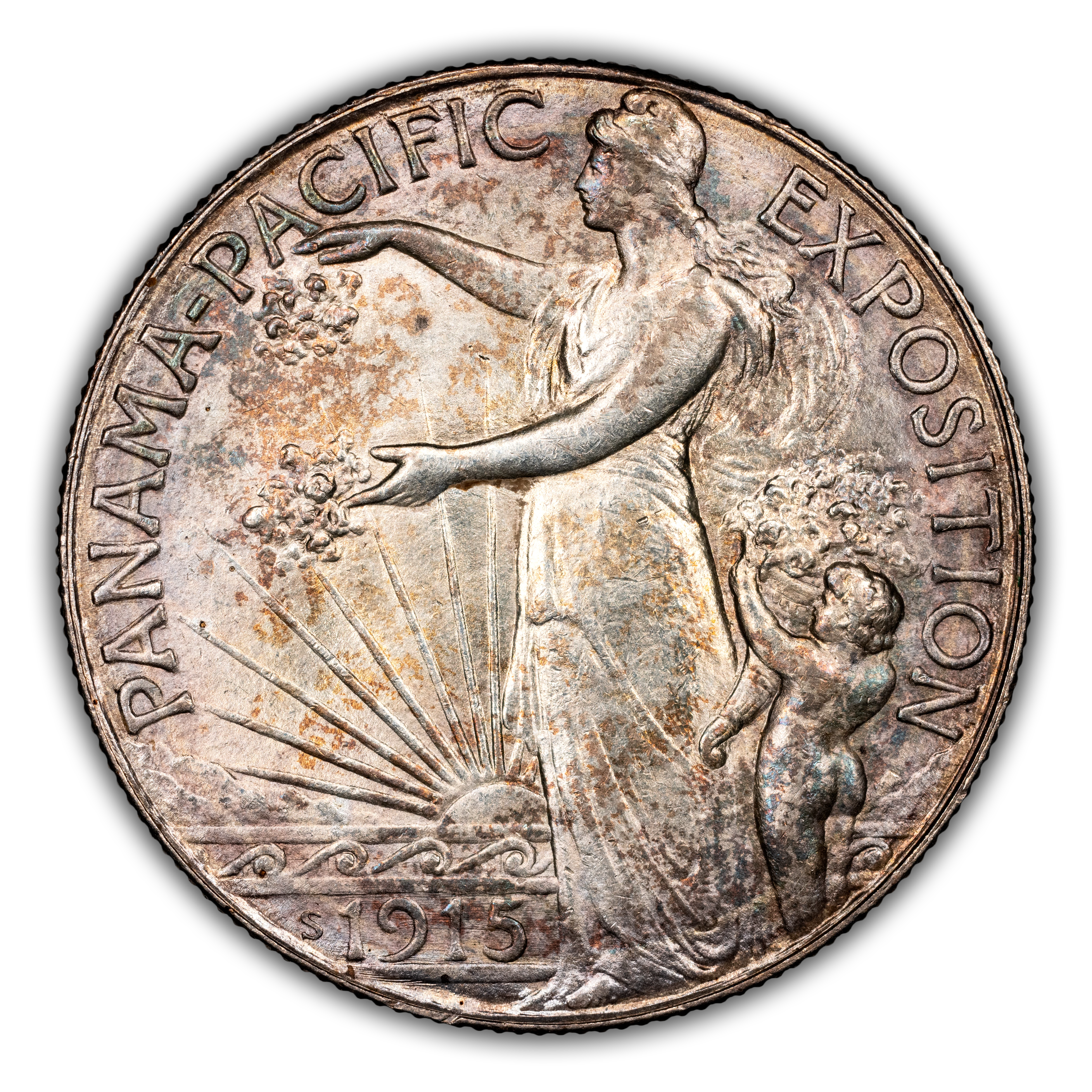 1915-S 50c Panama-Pacific Expo MS thumbnail 5