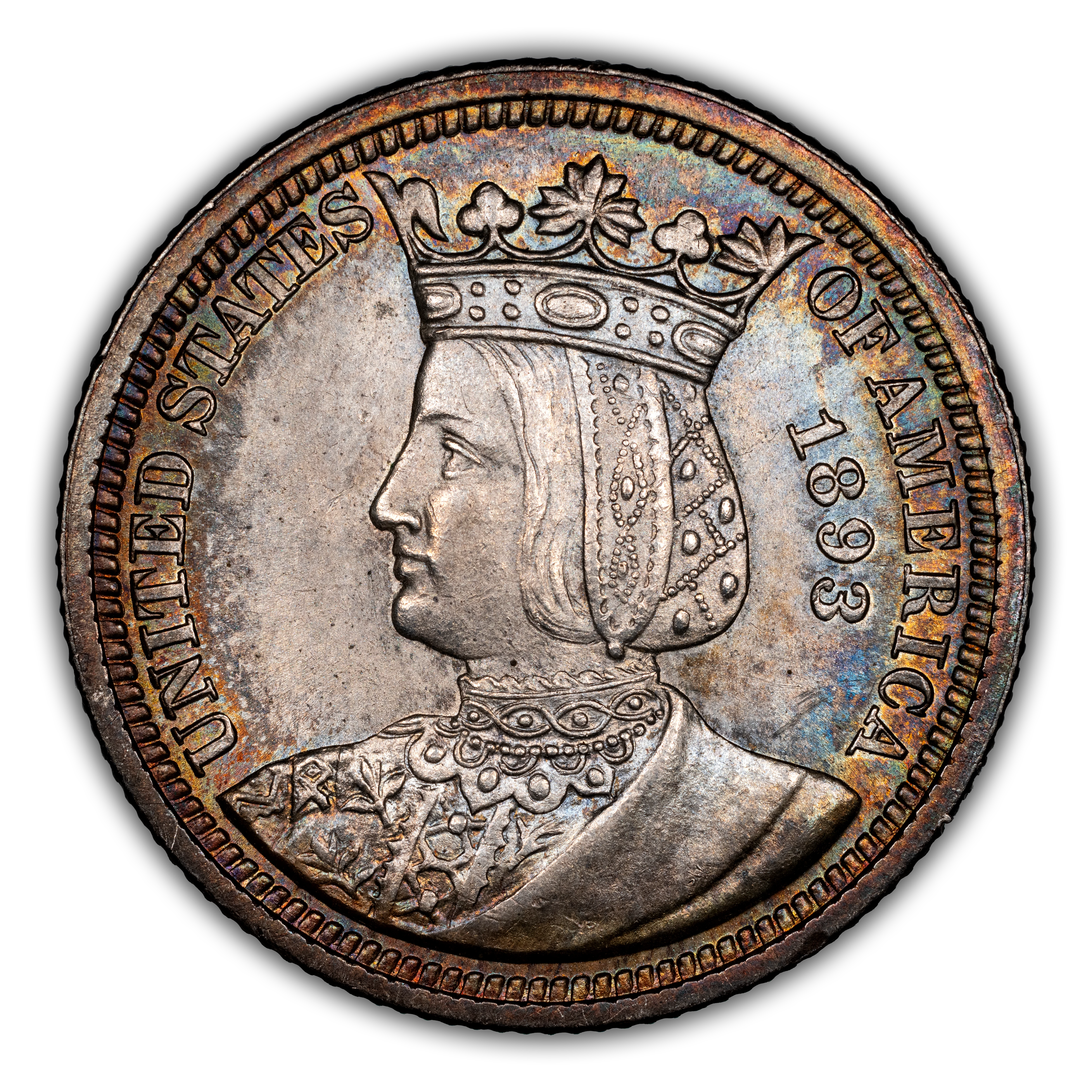 1893 25c Isabella MS thumbnail 7