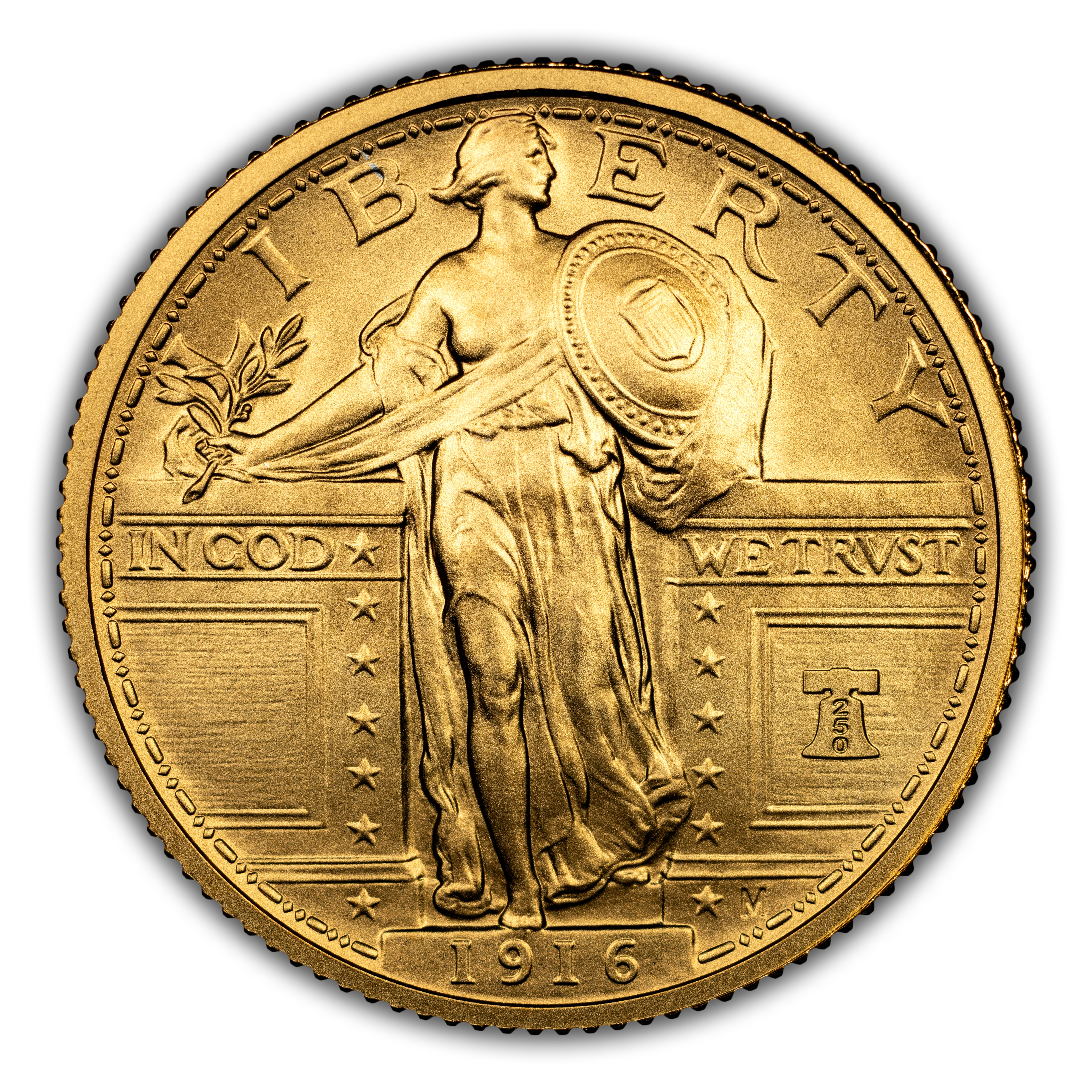 (2026) G25c Gold Standing Liberty, 250th Anniversary Privy SP thumbnail 4