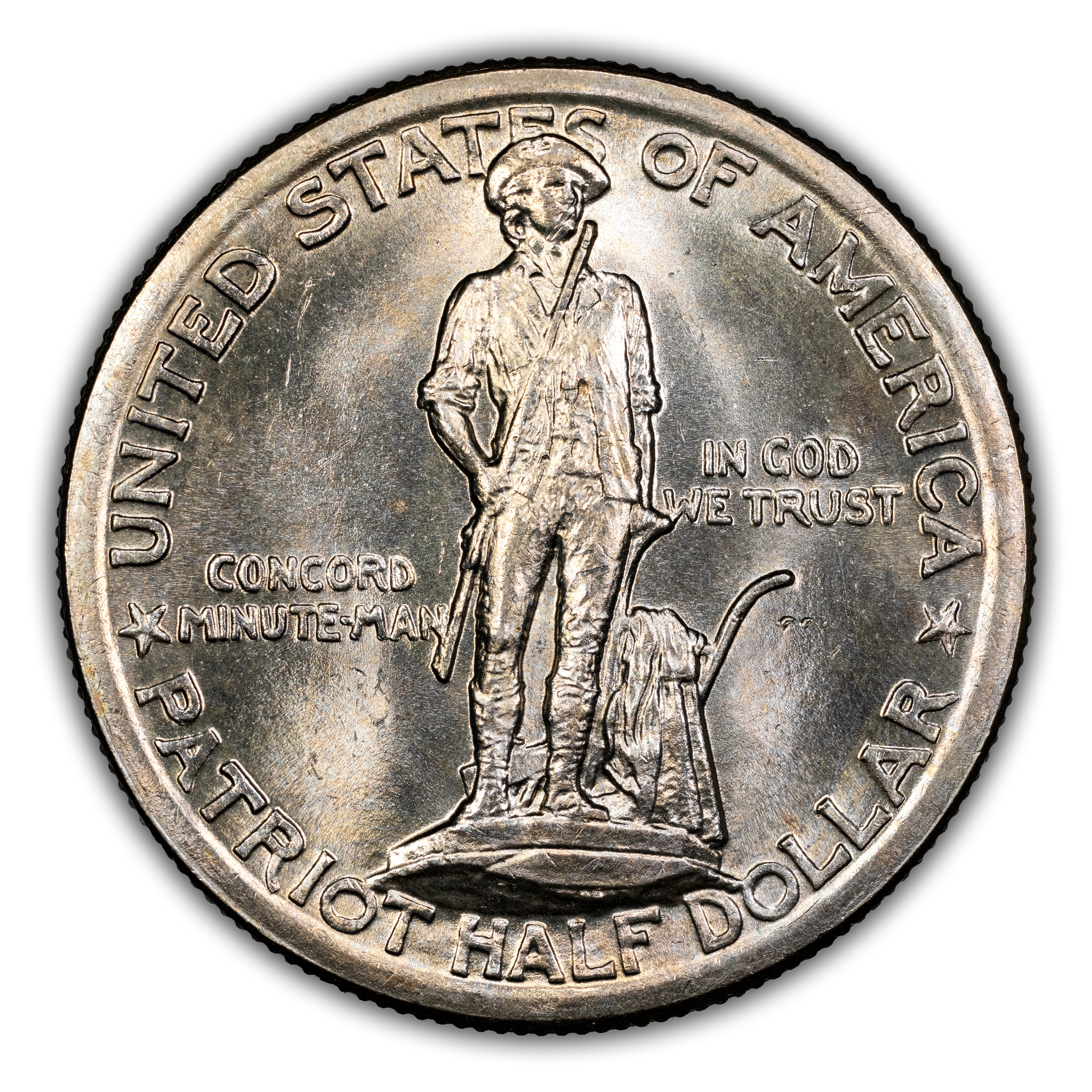 1925 50c Lexington-Concord MS thumbnail 4